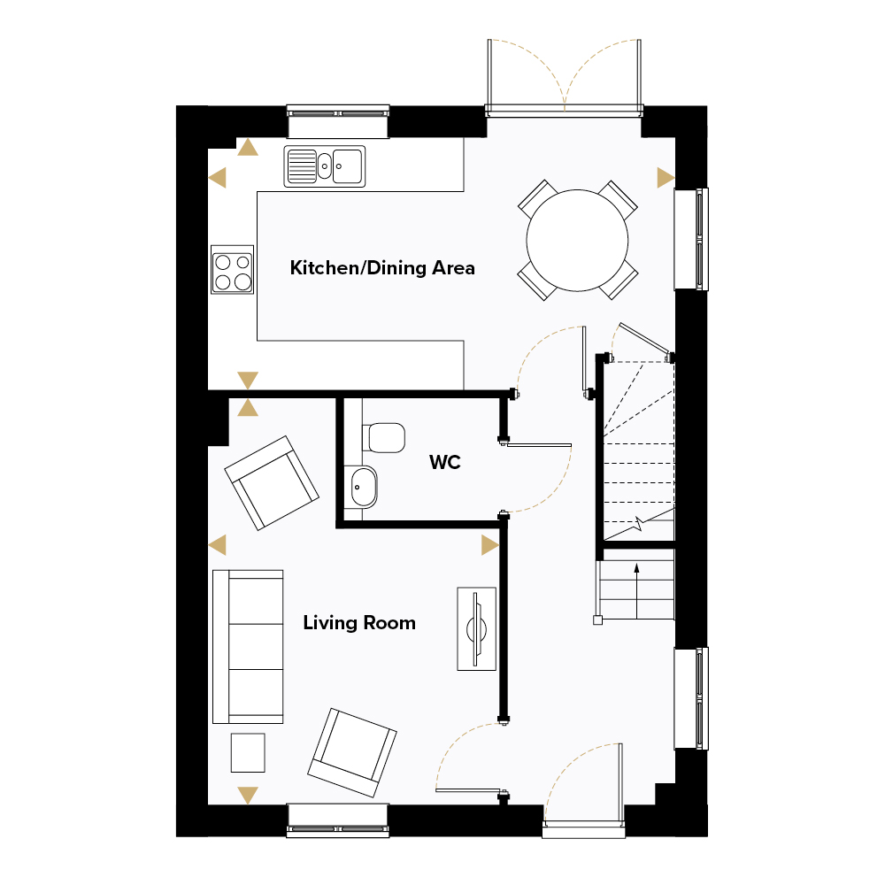 058, Hopkins Homes At Wixams, Four Acre Drive, Wixams floorplan