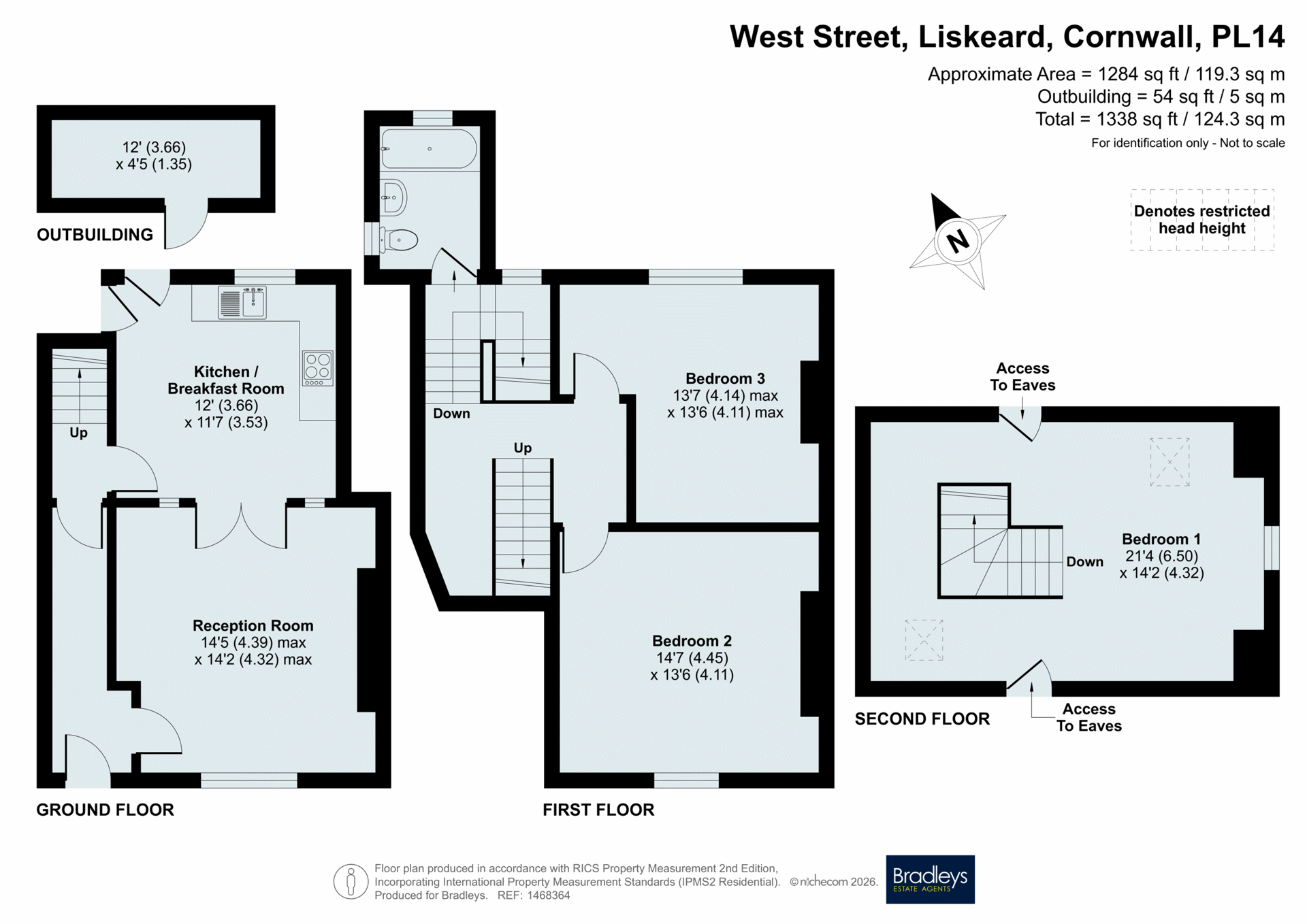17, West Street, Cornwall floorplan