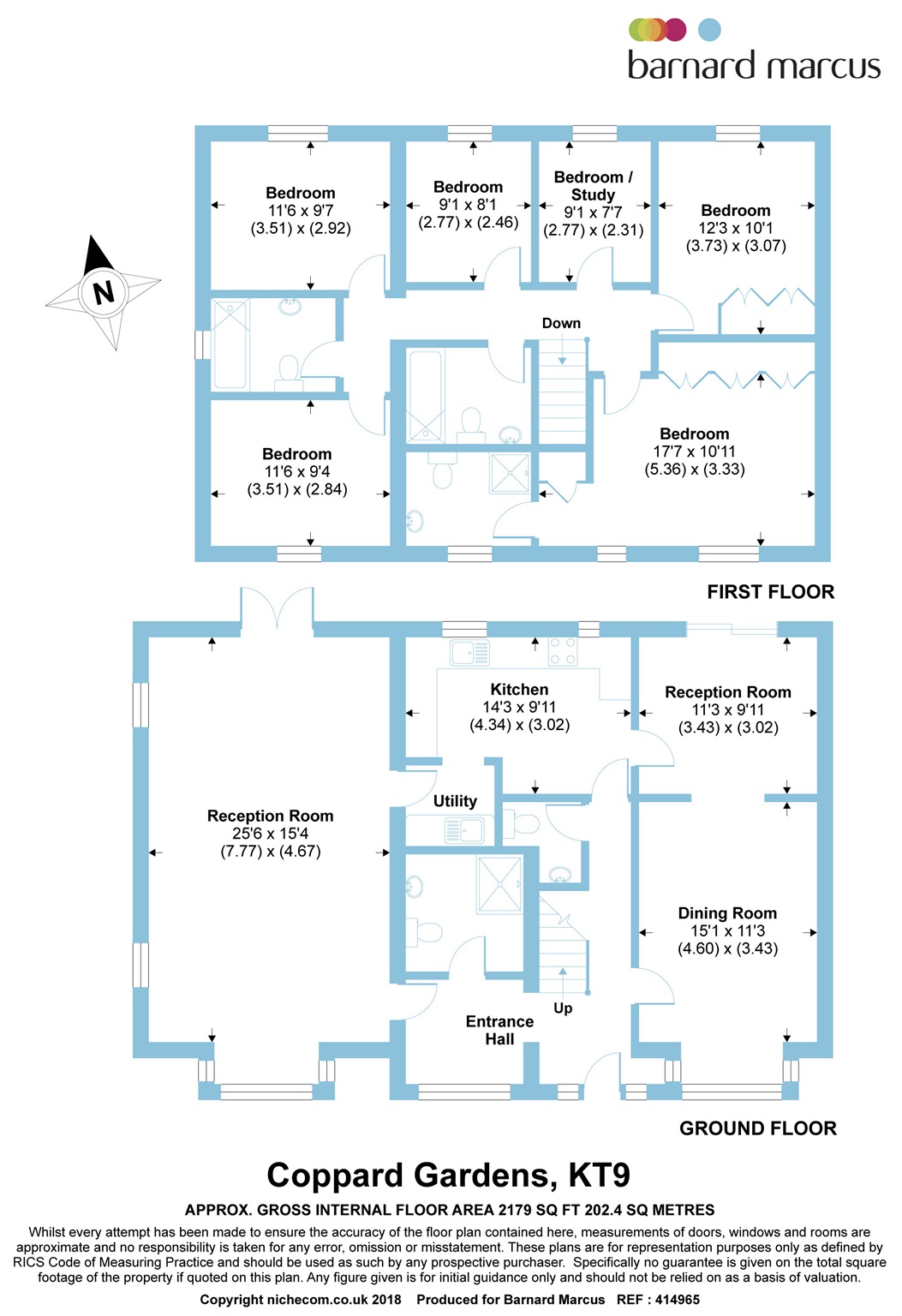 6 Bedrooms Detached house for sale in Coppard Gardens, Chessington KT9