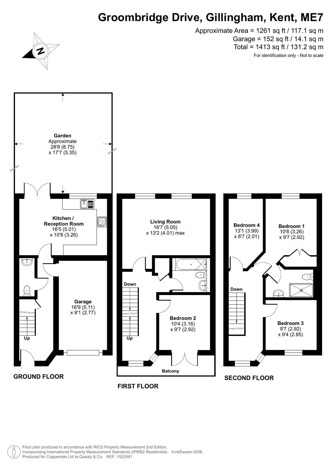 42, Groombridge Drive, Kent floorplan