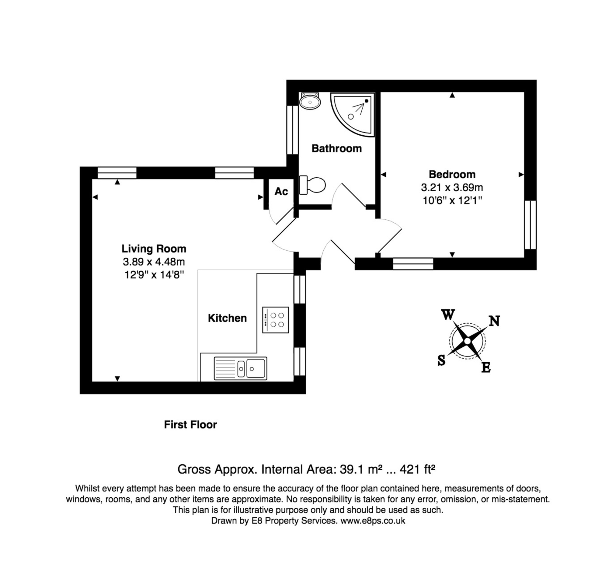 1 Bedrooms Flat to rent in Acre End Close, Eynsham, Witney OX29