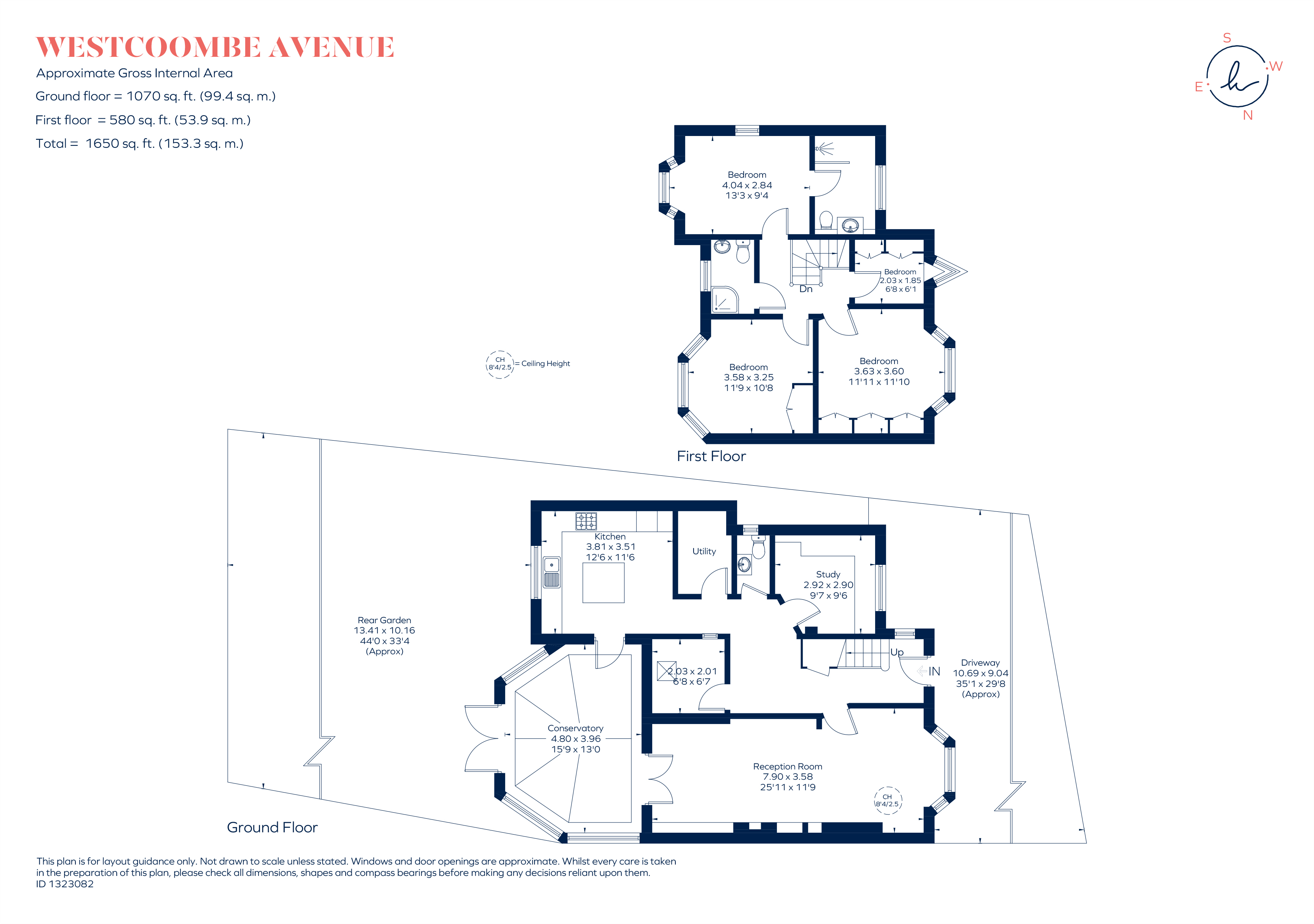 29, Westcoombe Avenue, London floorplan