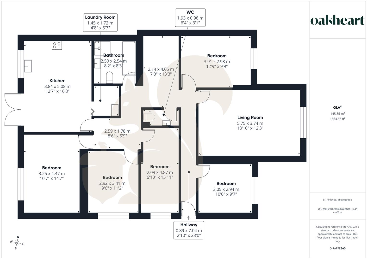 75, Bell Lane, Ipswich floorplan