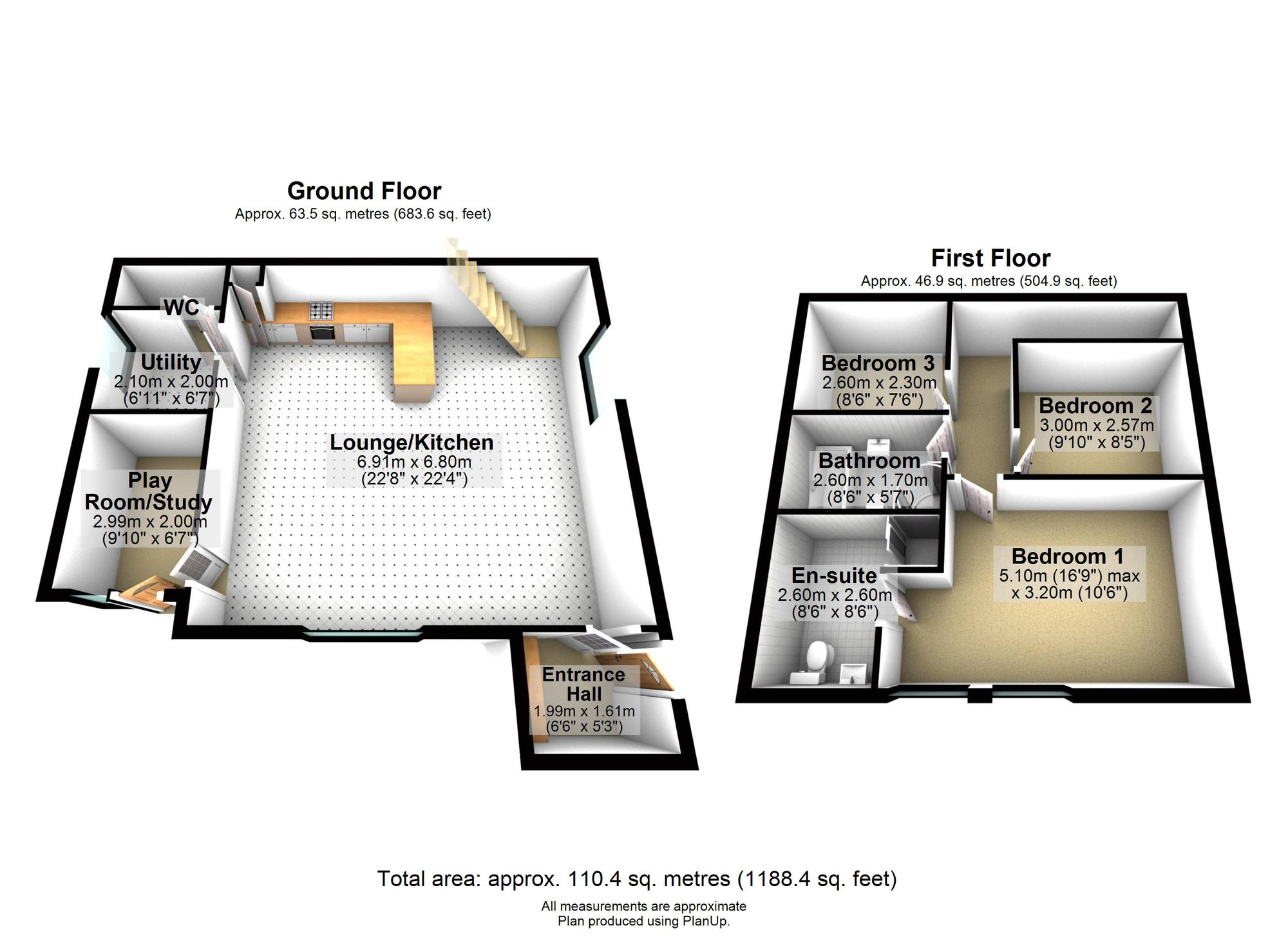 Ebenezer Hall, Castle Hill, Dronfield floorplan