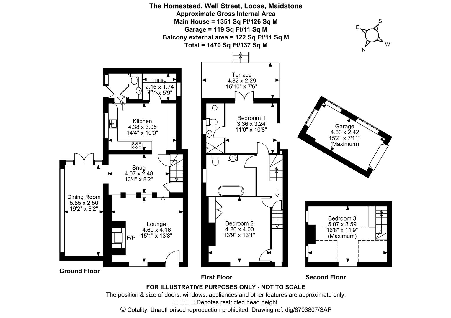 The Homestead, Well Street, Maidstone floorplan