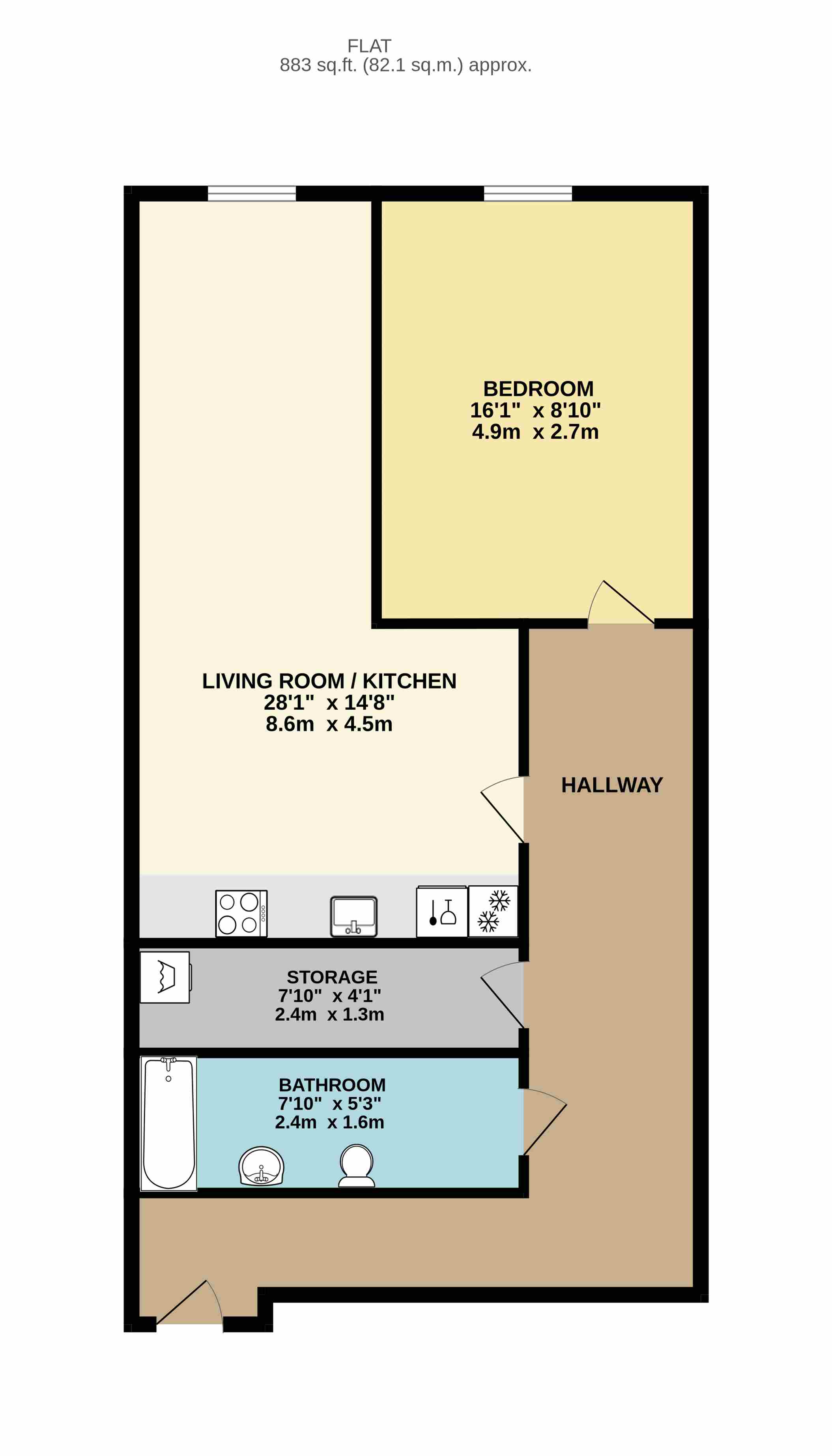 Eastbourne floorplan