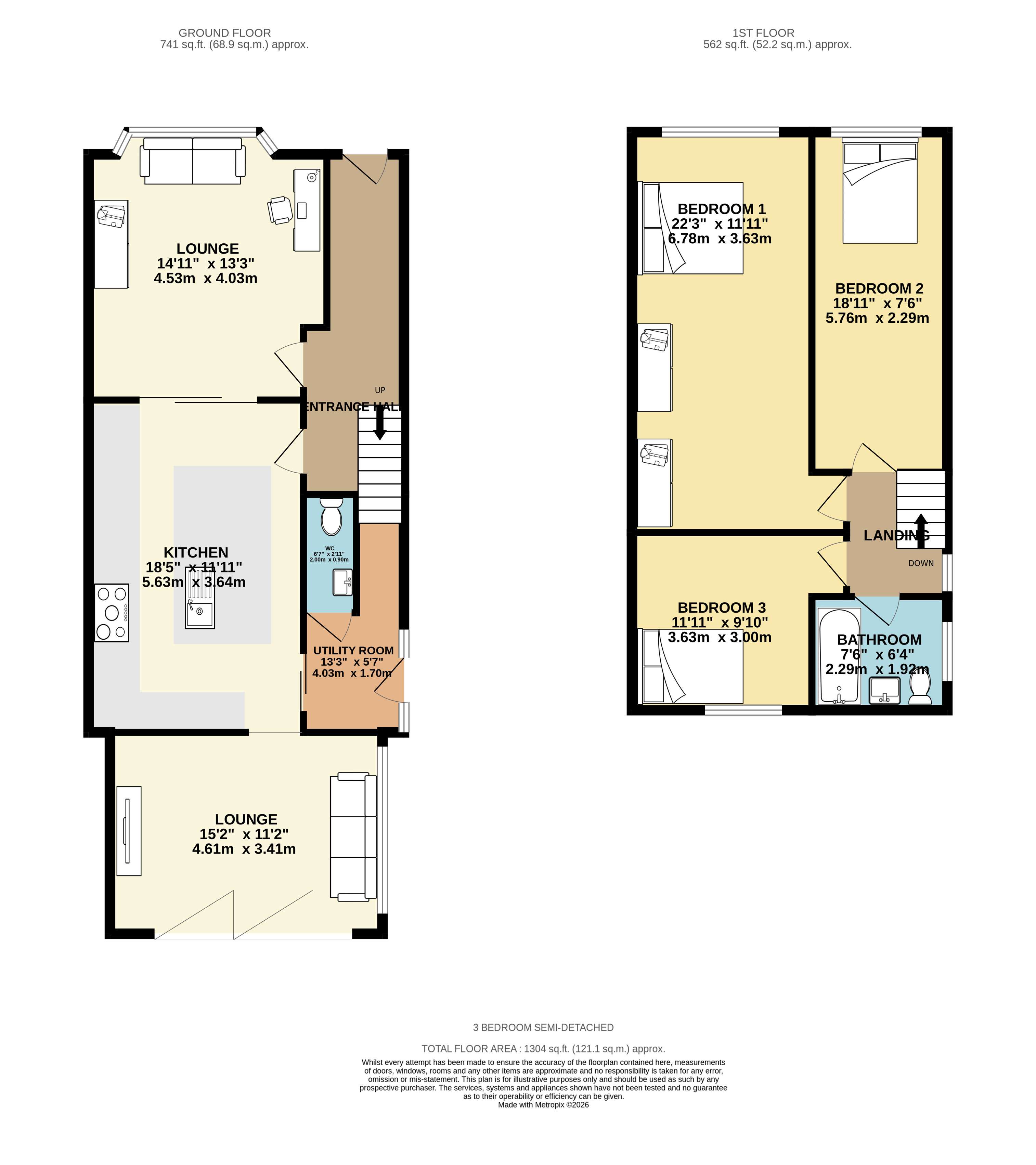 11, Church Street, Barnsley floorplan