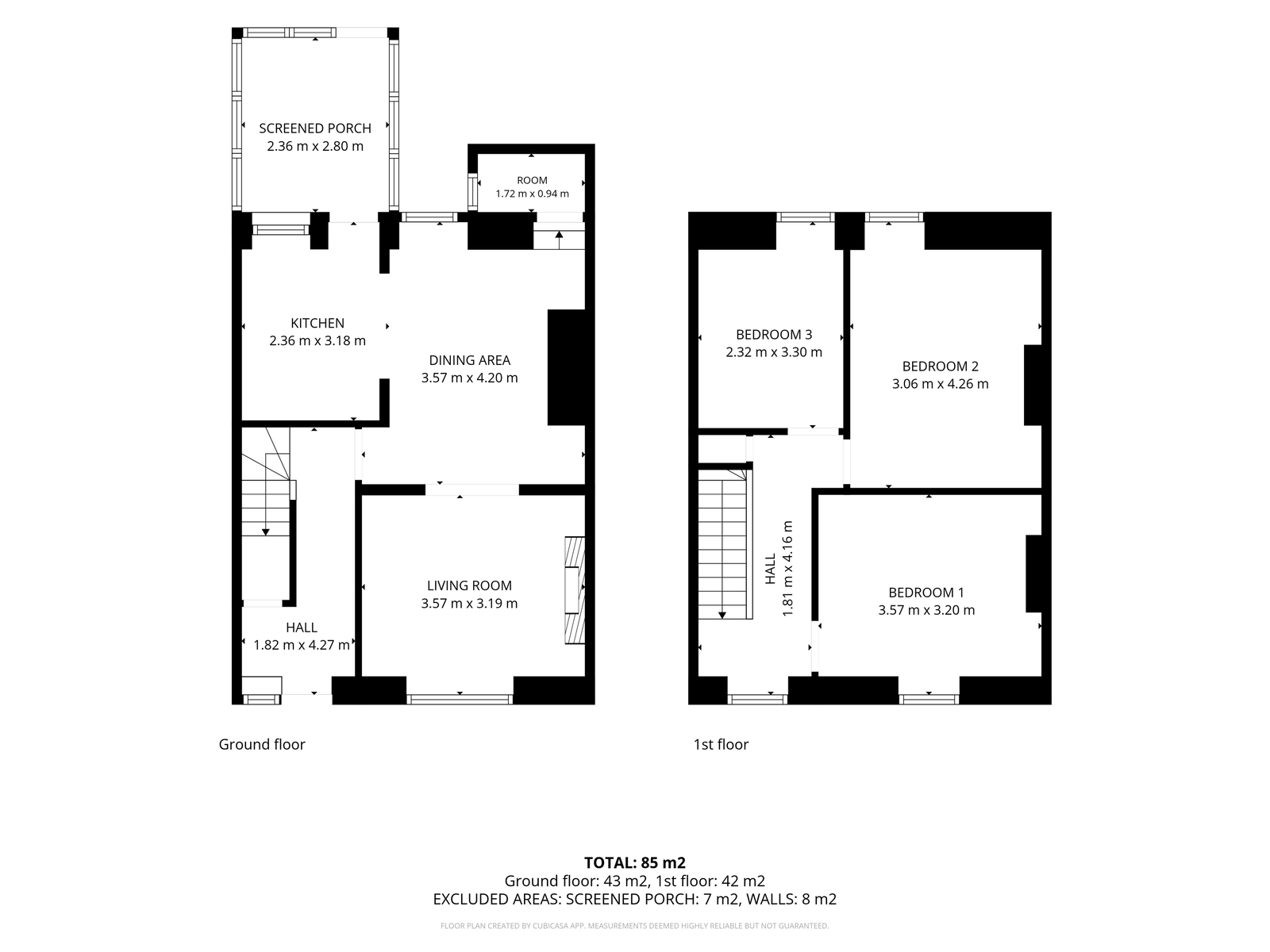 Glen Rosa, 7, Llanover Road floorplan