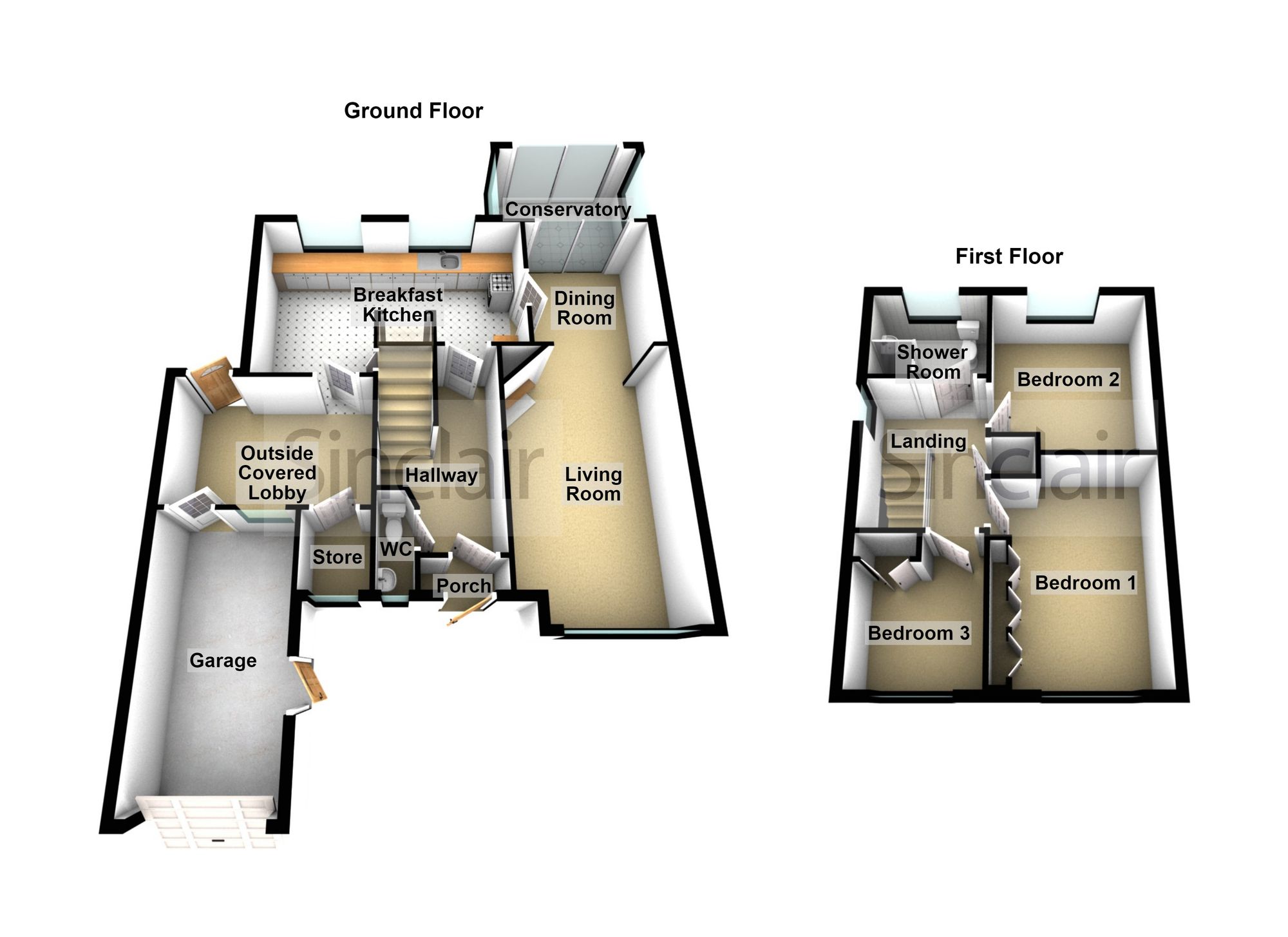 19 Avon Road, Loughborough floorplan