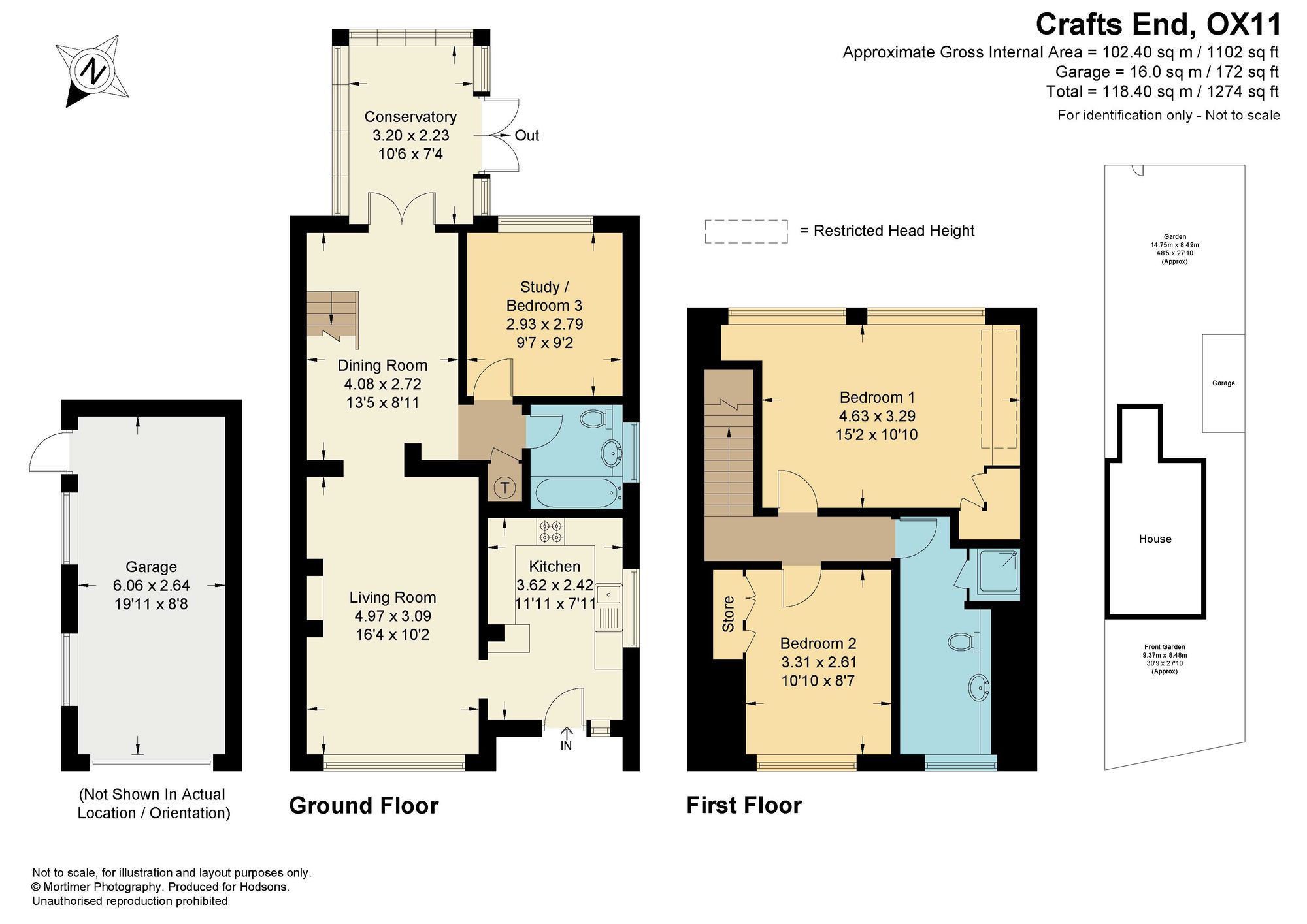 65 Crafts End, Didcot floorplan