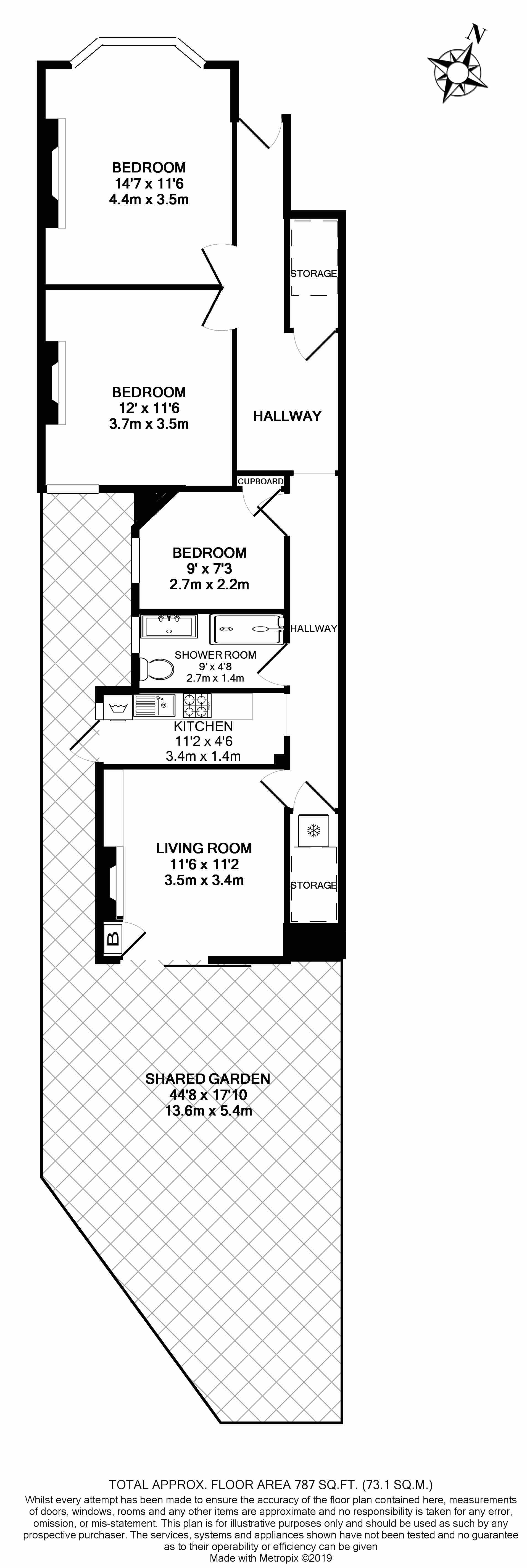 3 Bedrooms Flat to rent in Odessa Road, Kensal Green/Willesden Junction, London NW10