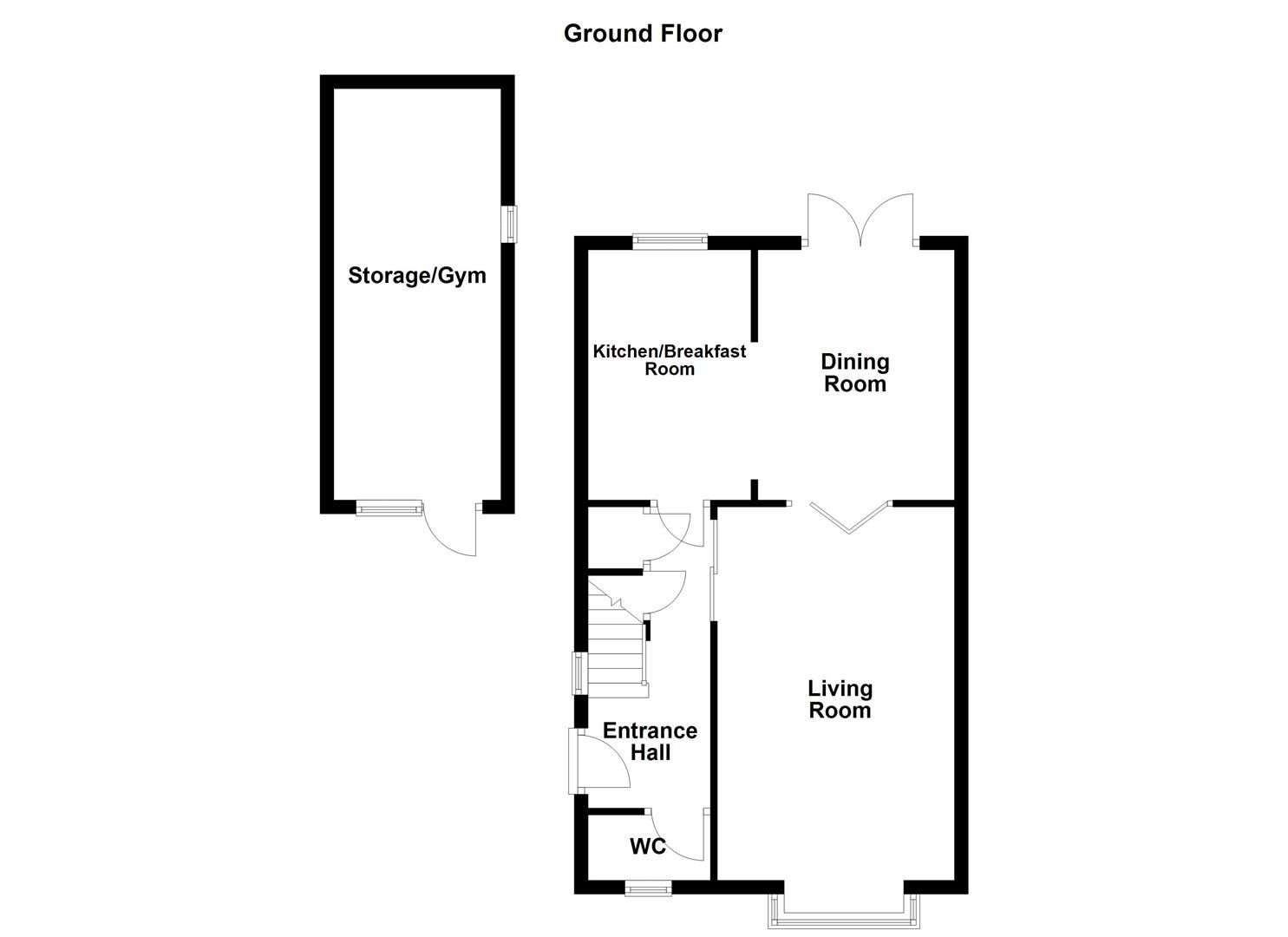 12, Cricketers Approach, Wakefield floorplan