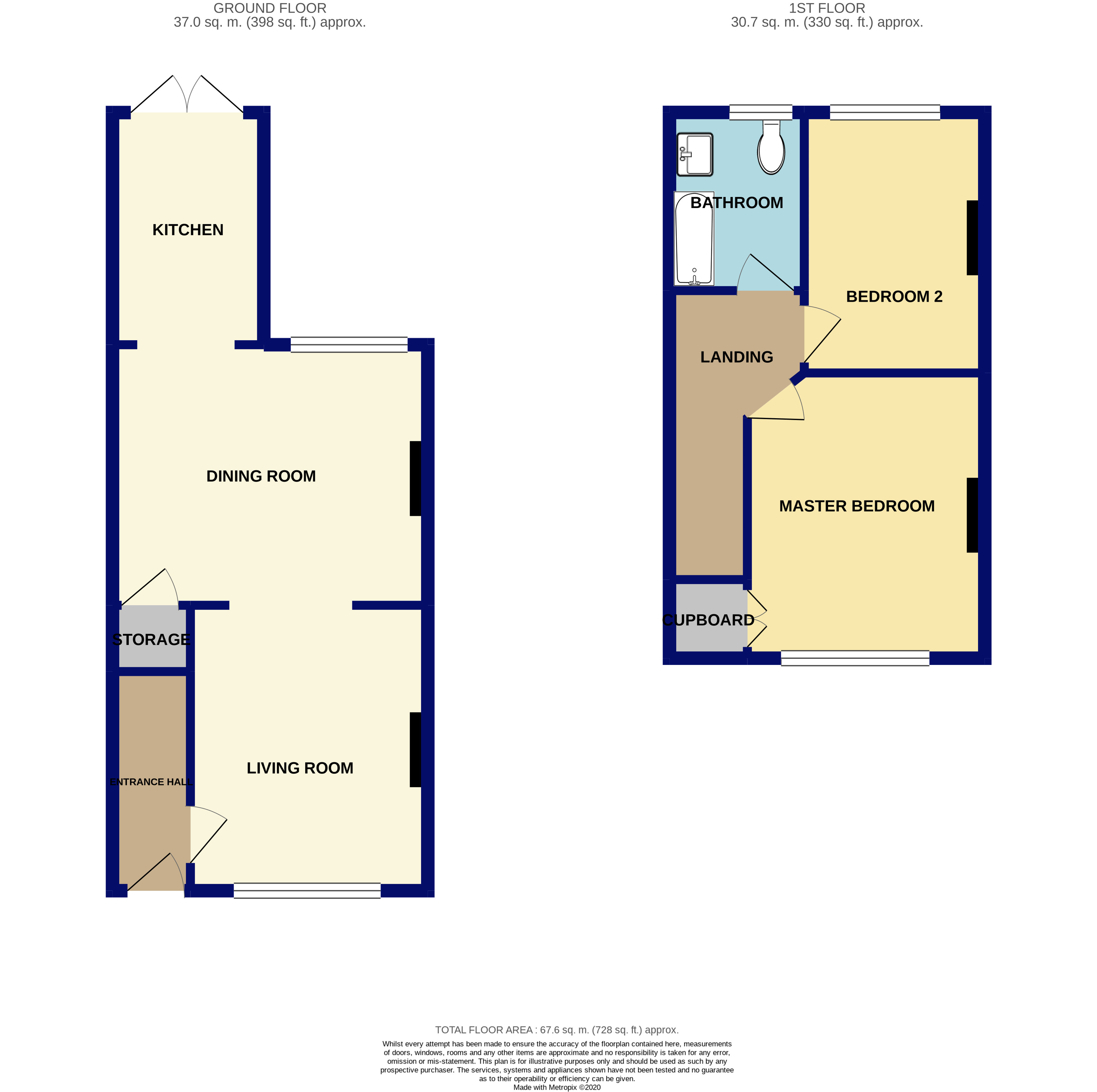 2 bed terraced house for sale in Allanson Road, Northenden, Manchester