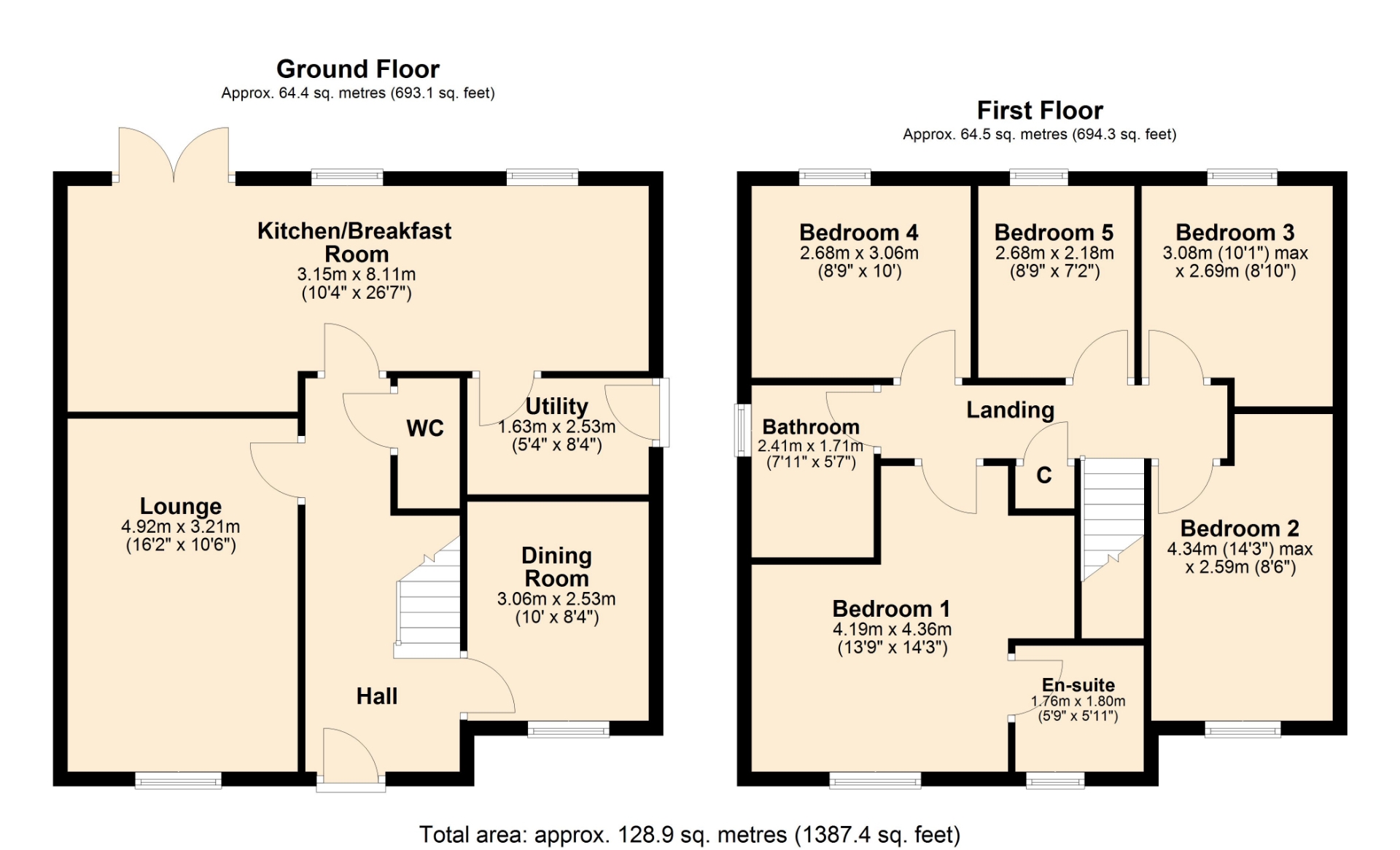 35, Everdon Drive, Northampton floorplan