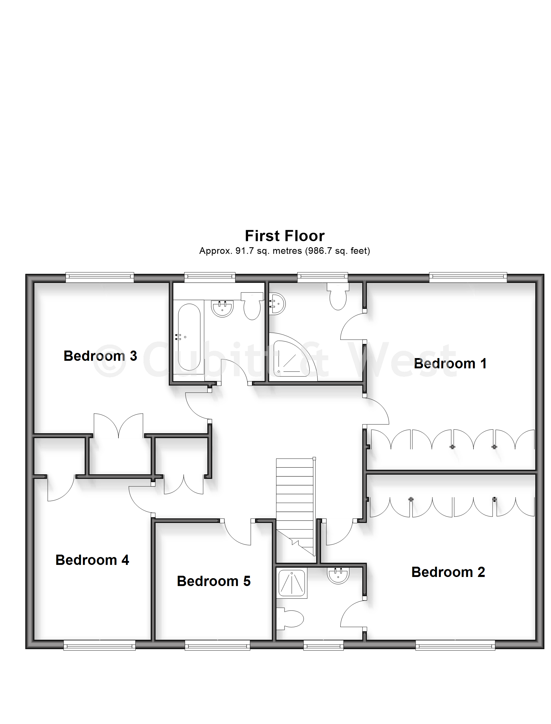 6, Willard Way, Ashington floorplan