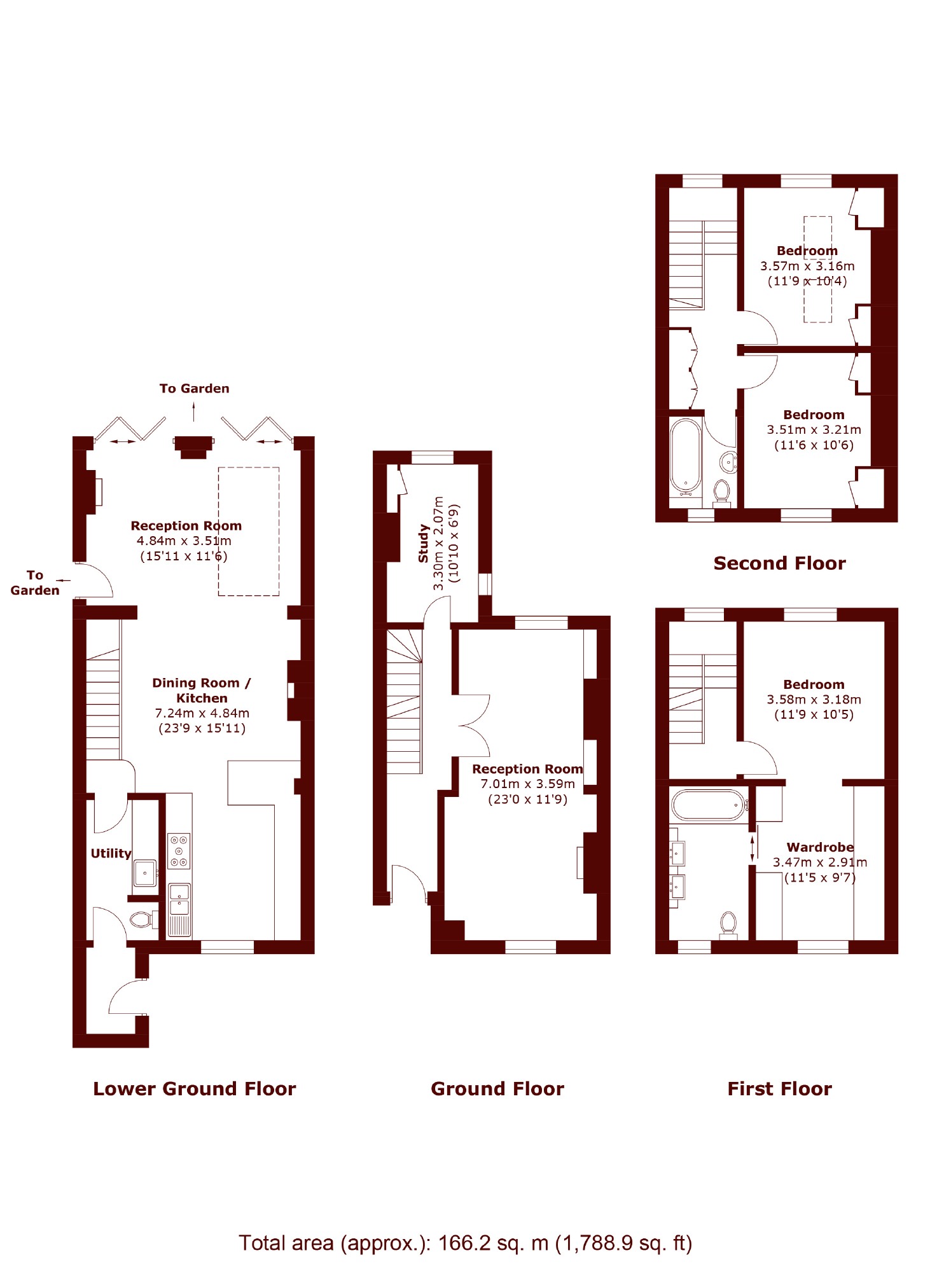 18, Ravensdon Street, London floorplan