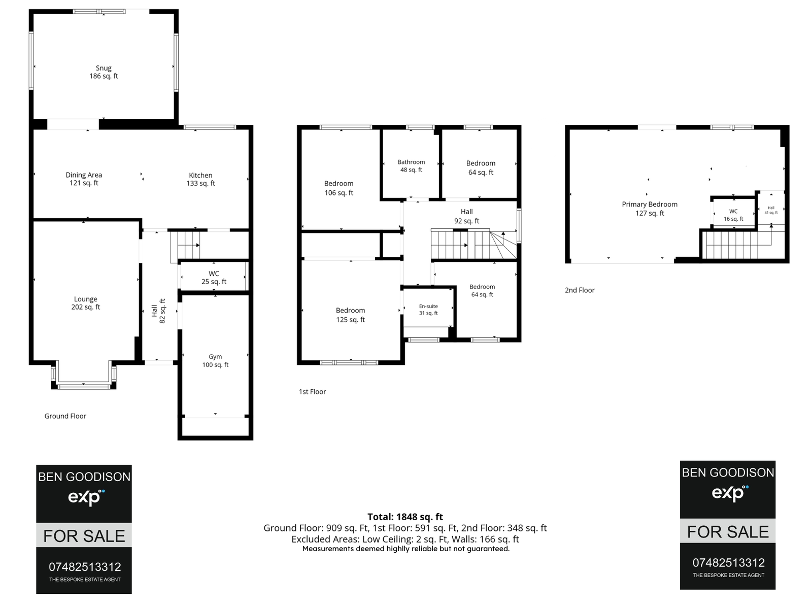 3, Cropredy Close, Bradford floorplan