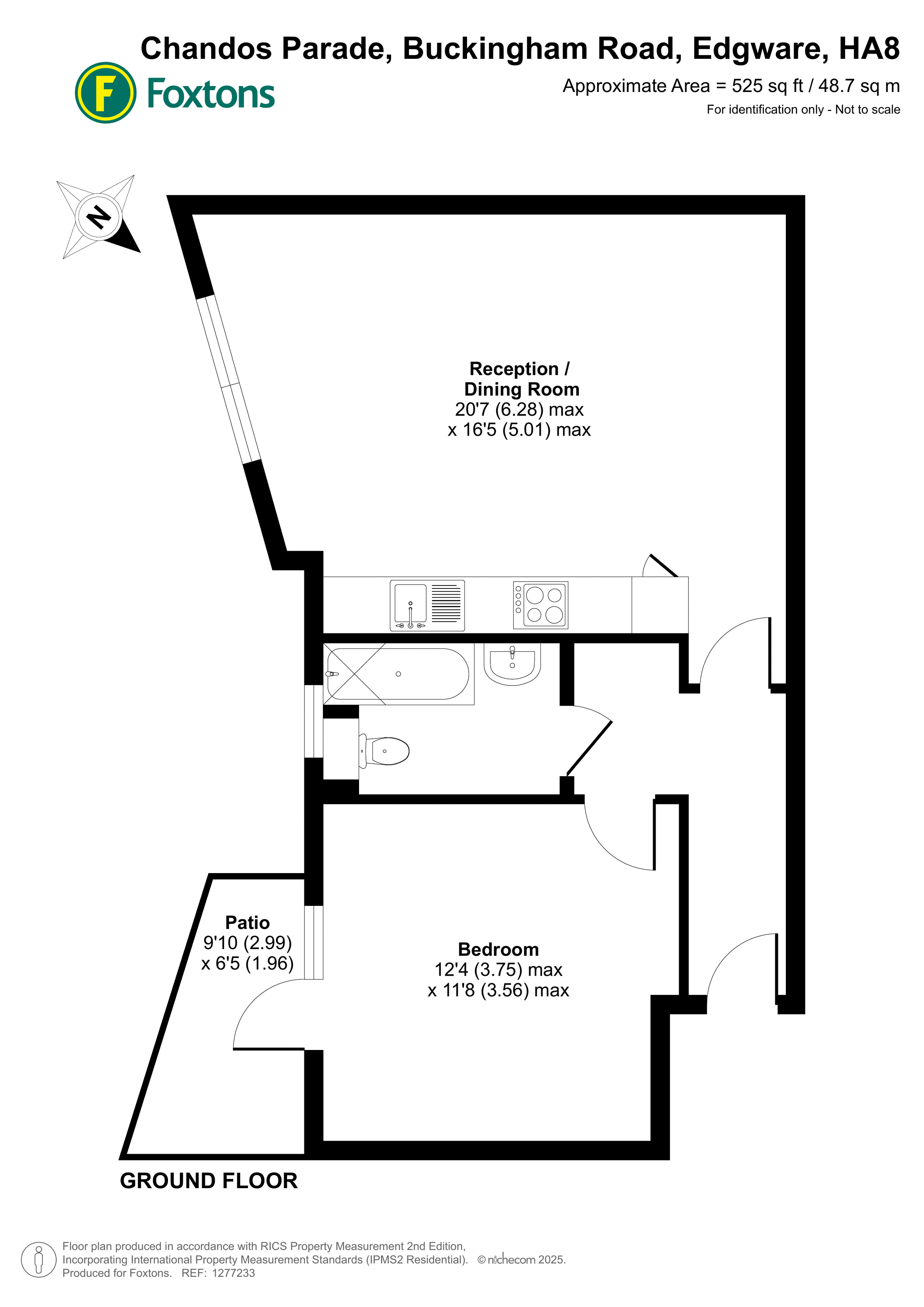 Buckingham Road, Edgware floorplan