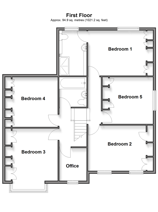 Sun Lane, Gravesend floorplan