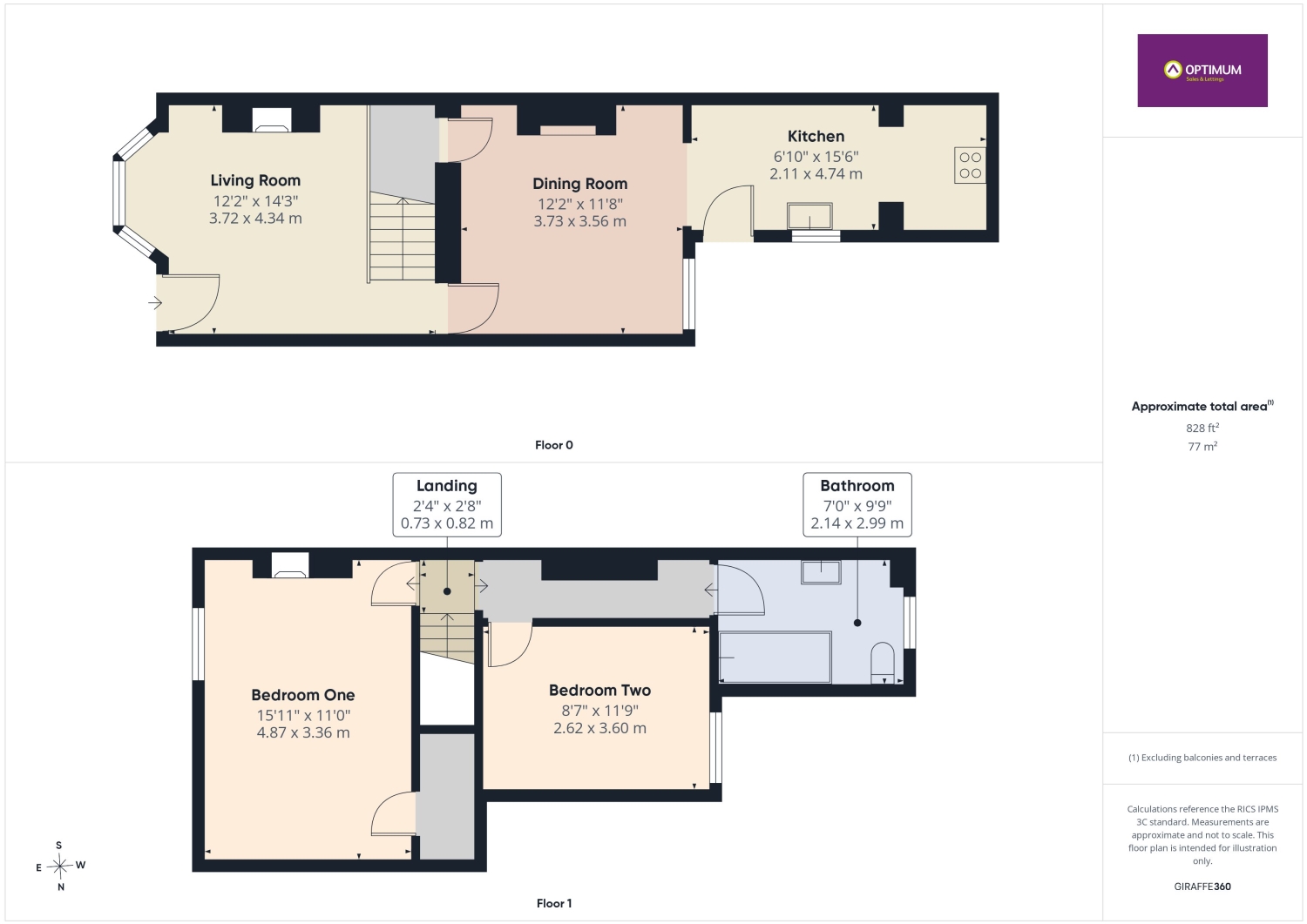 Queens Road, Peterborough floorplan