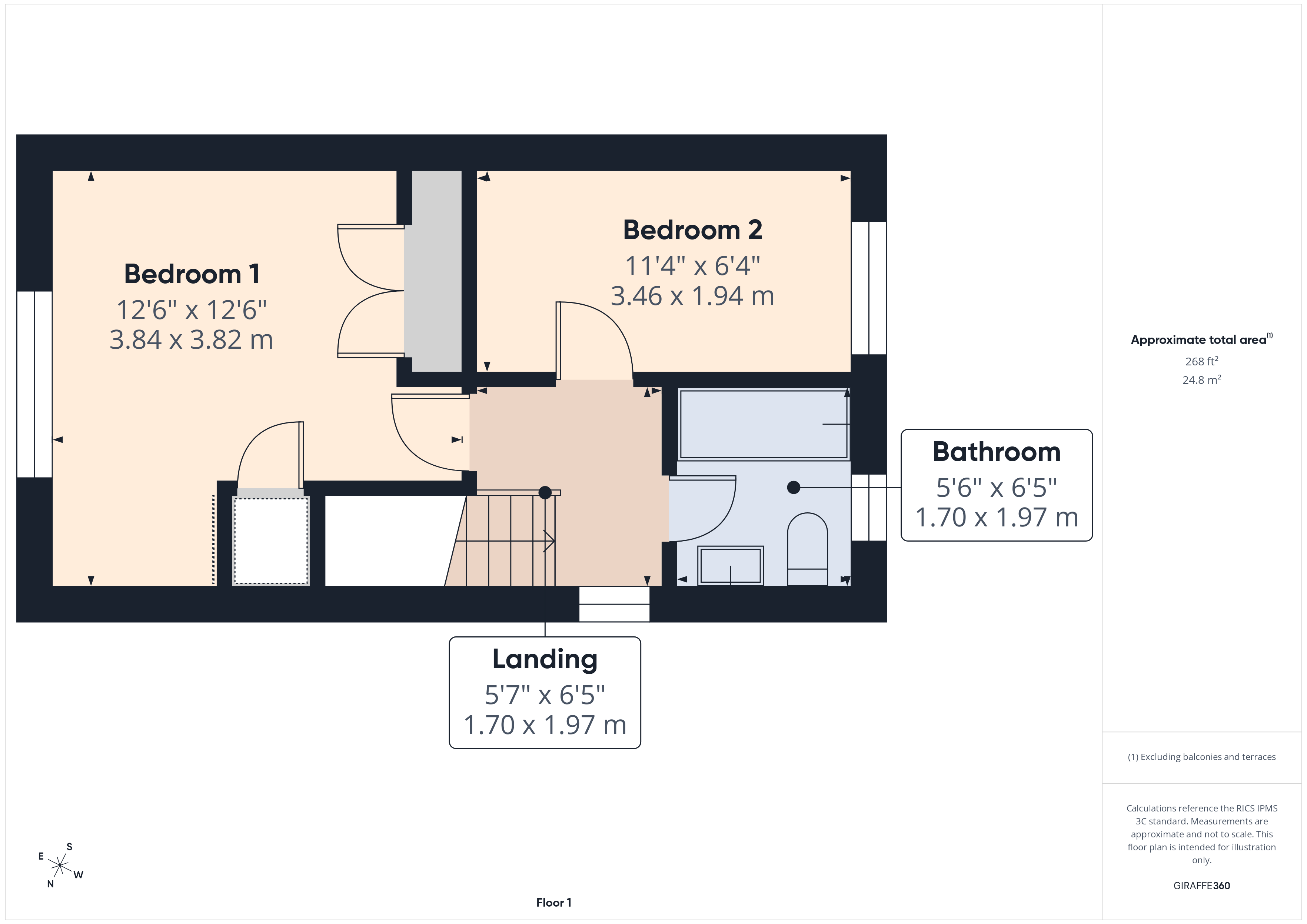 Caddaw Avenue, Nottingham floorplan