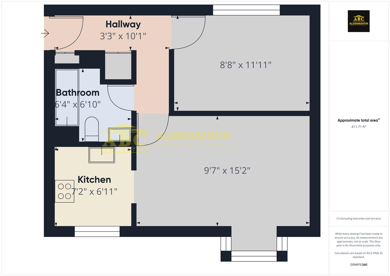 Curlew Court, Flat 5, 17, Magpie Close, London floorplan