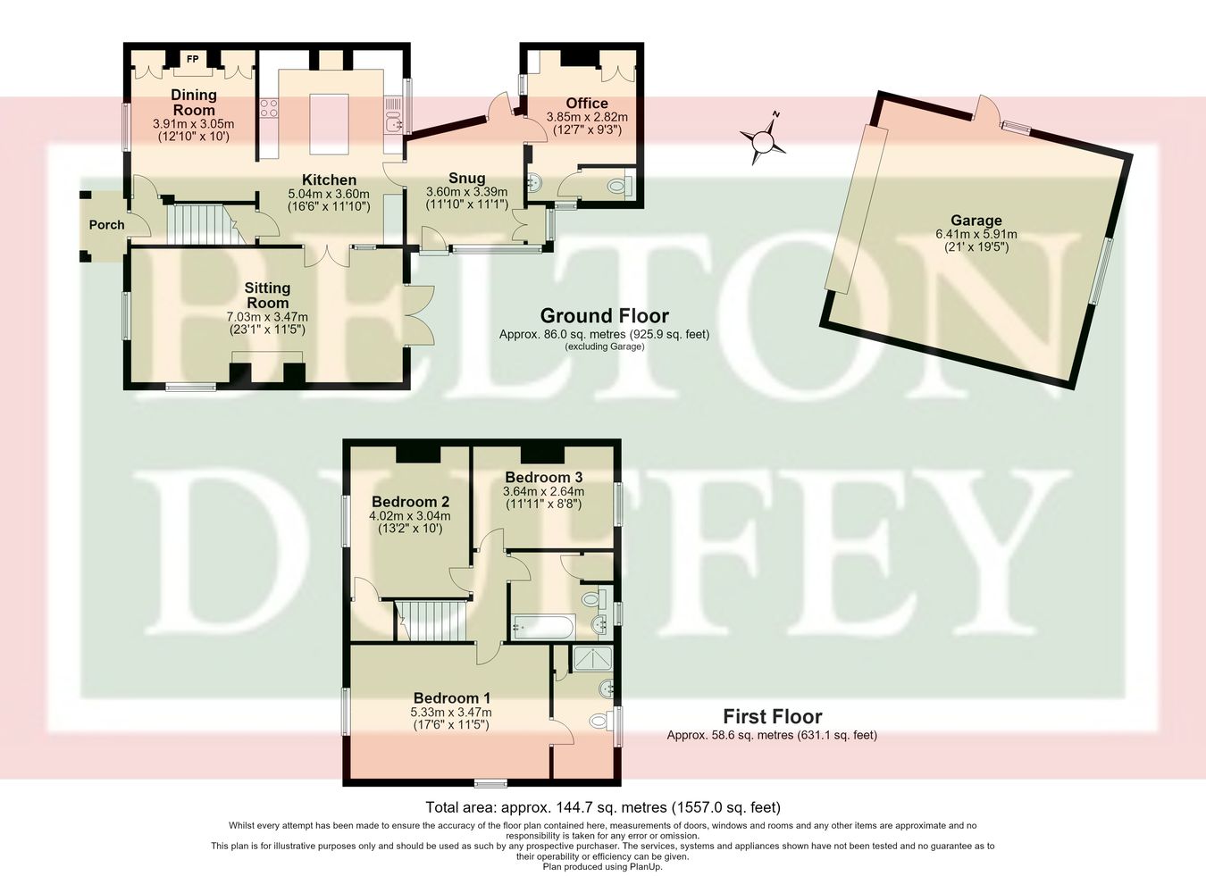 28, Creake Road, Sculthorpe floorplan