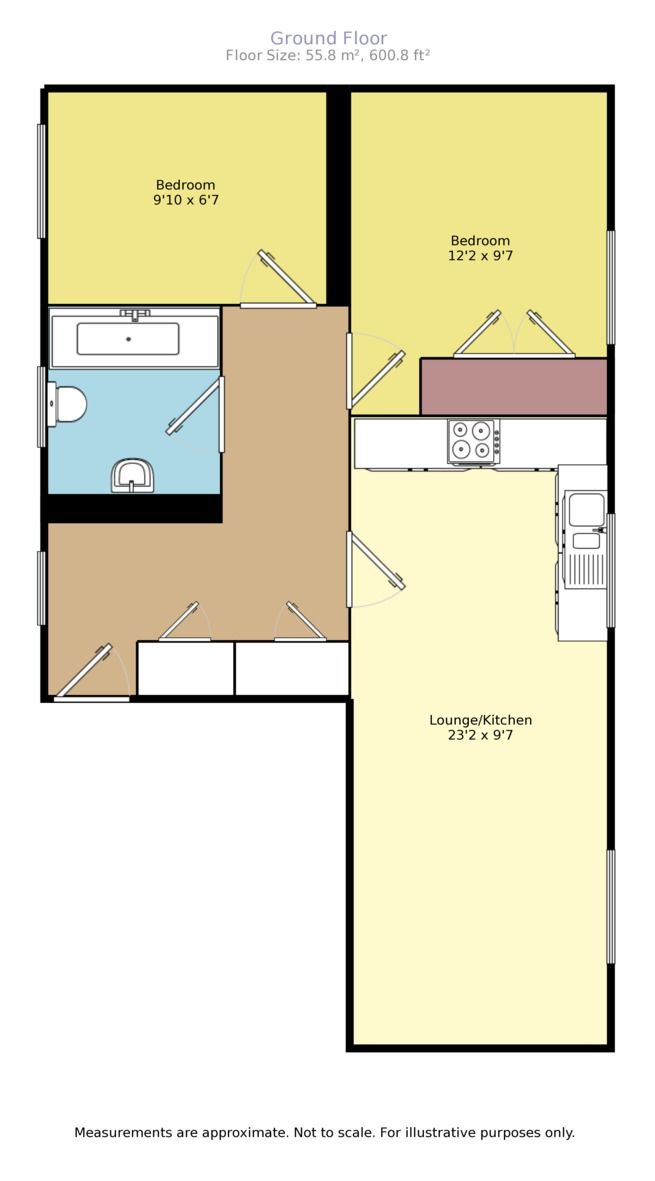 2 Bedrooms Flat to rent in St. Andrews Park Tarragon Road, Maidstone ME16