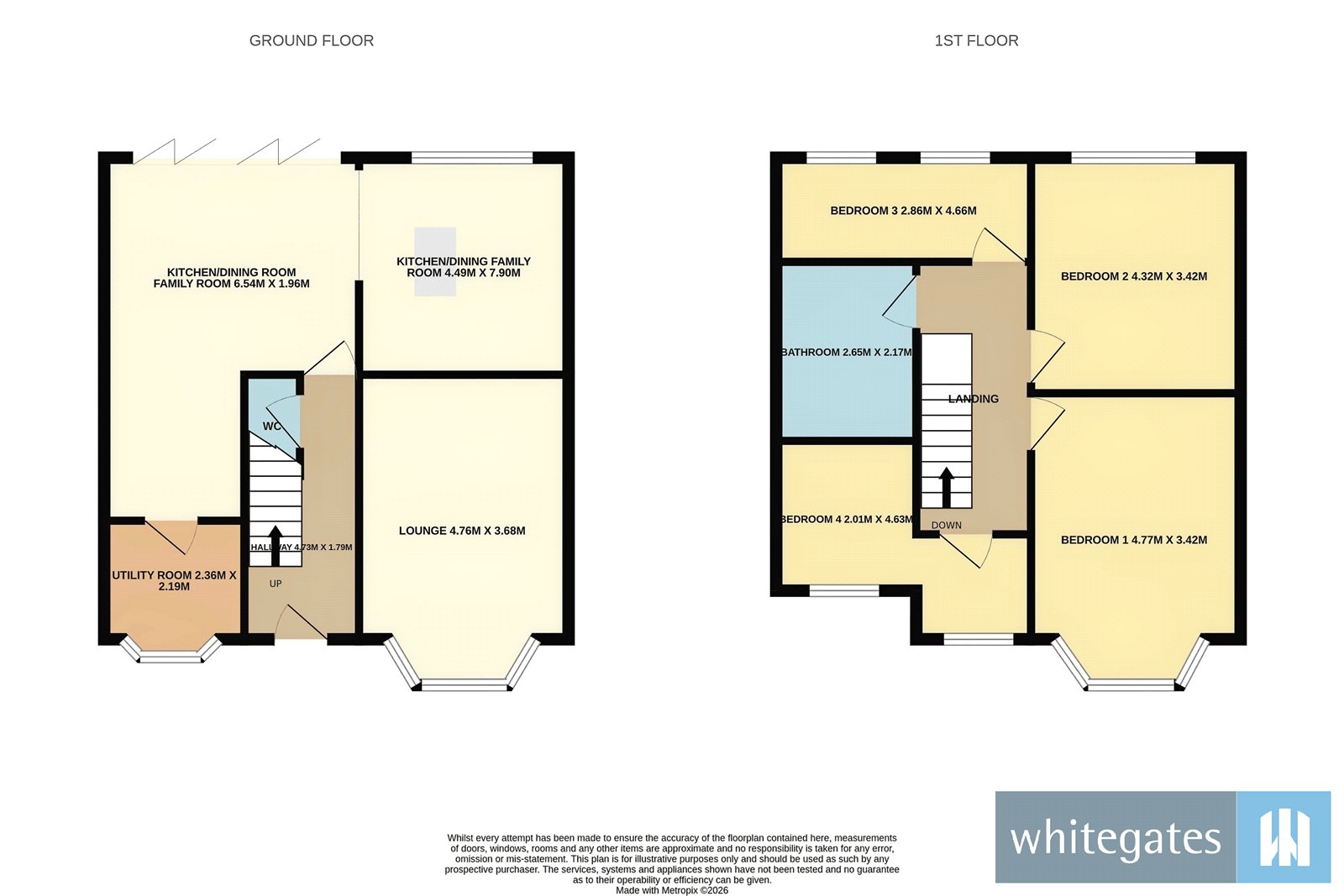 52, St. Philips Avenue, Merseyside floorplan