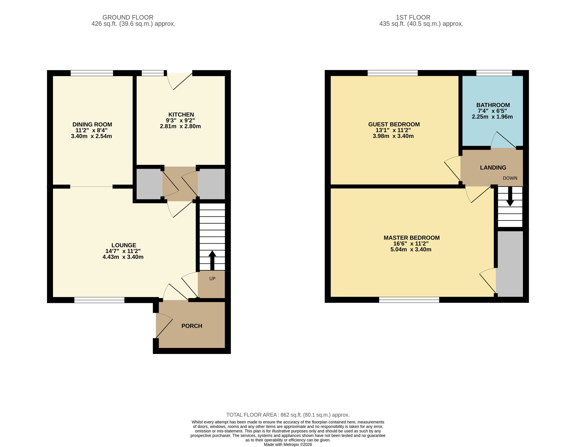10 Warren Road, Manchester floorplan