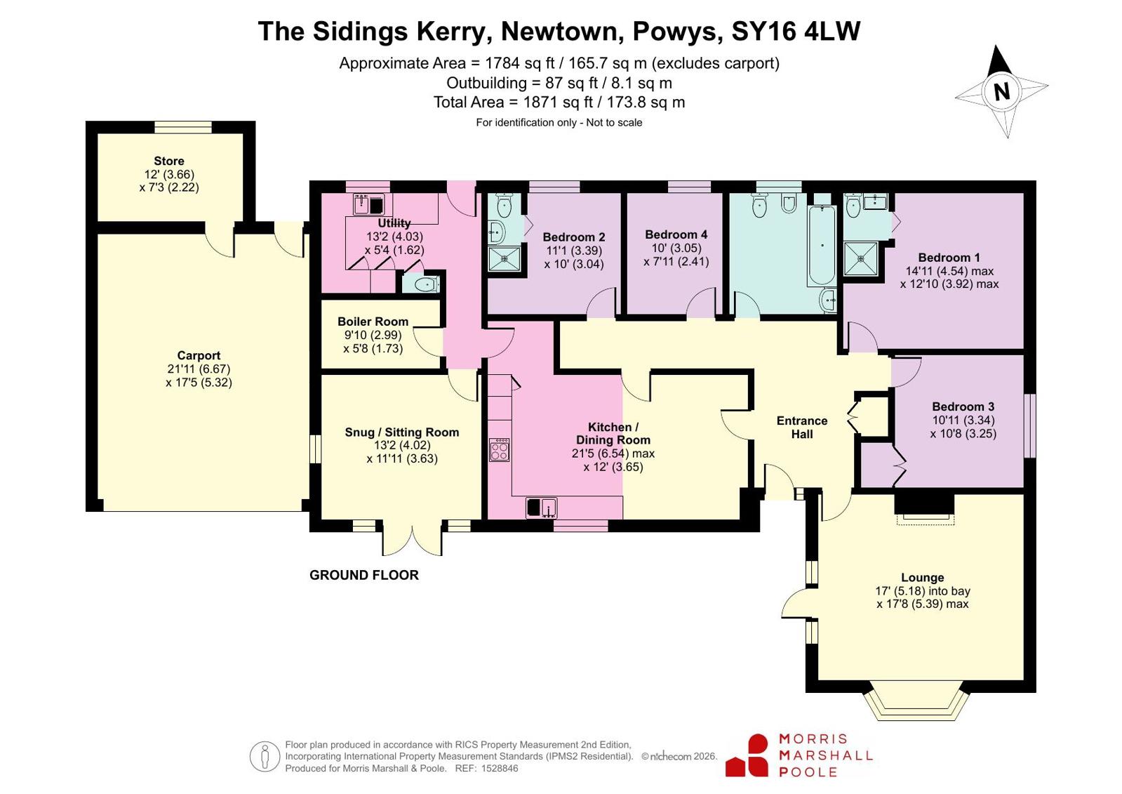 Kerry, Powys floorplan