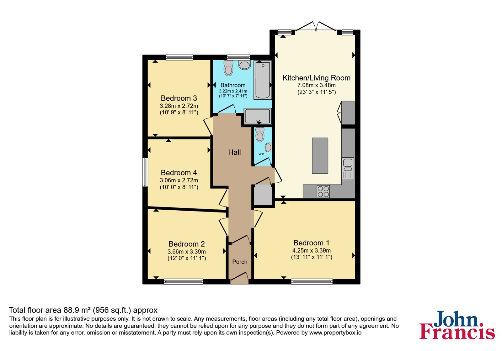 Bryn Elfed, Pembrokeshire floorplan