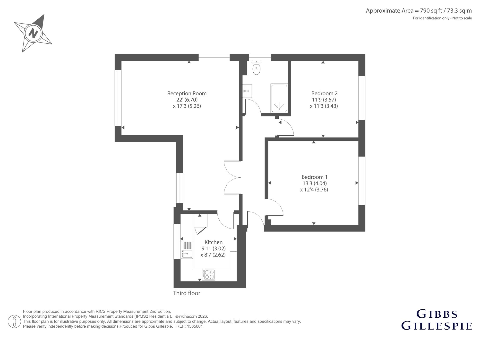 Fairholme Court, Hatch End floorplan
