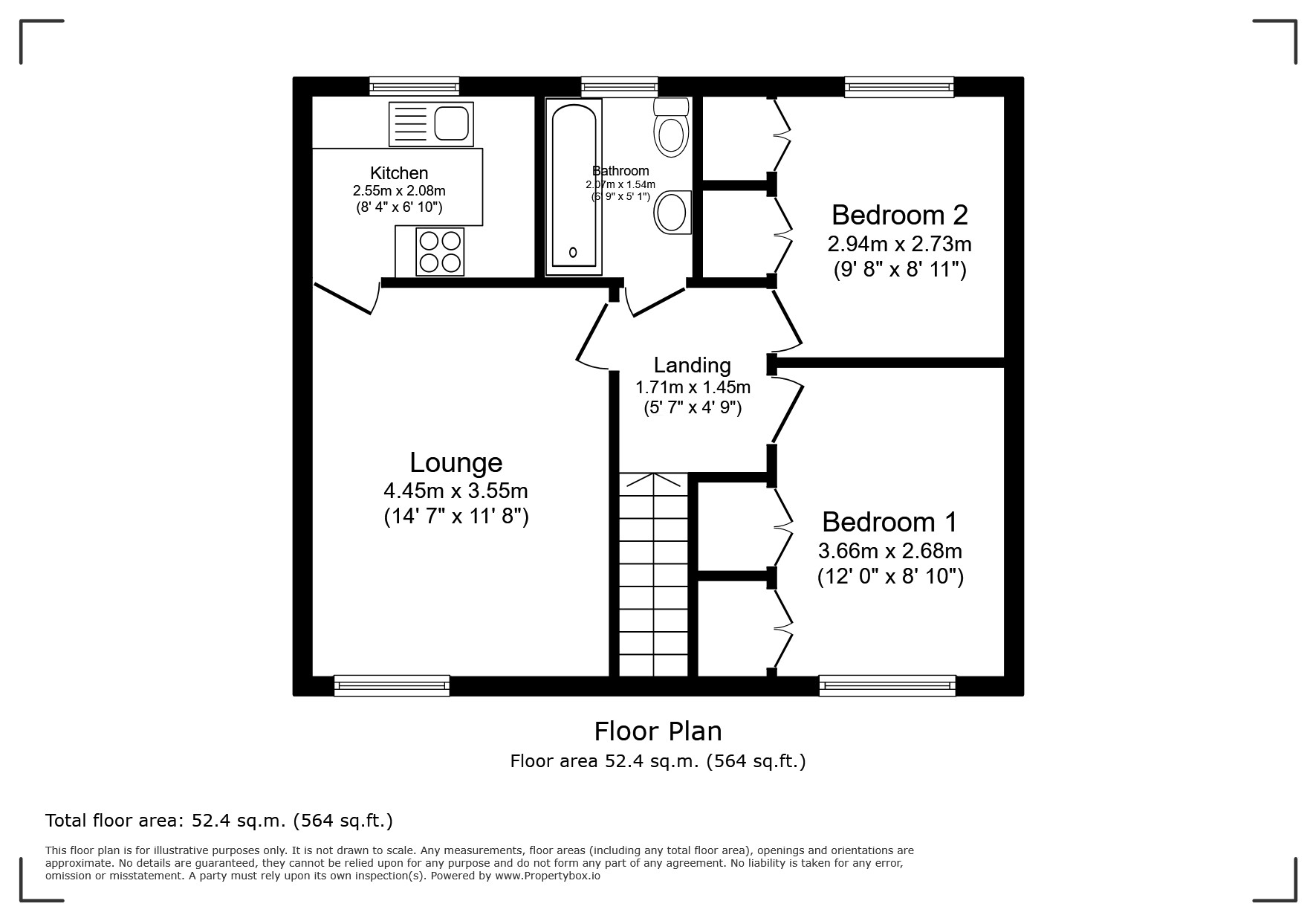 16, Leicester Way, Jarrow floorplan