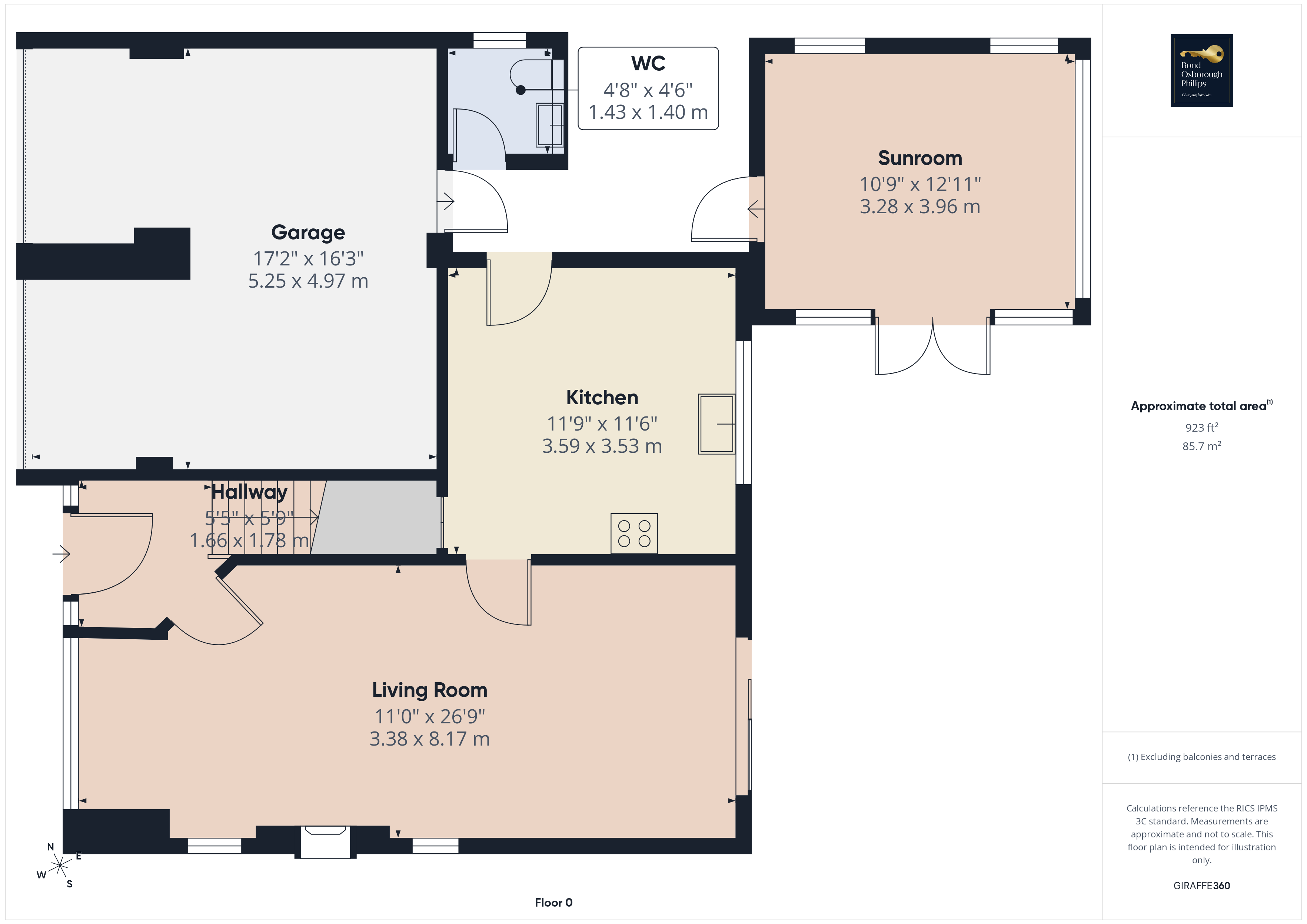 4, Treguddock Drive, Cornwall floorplan