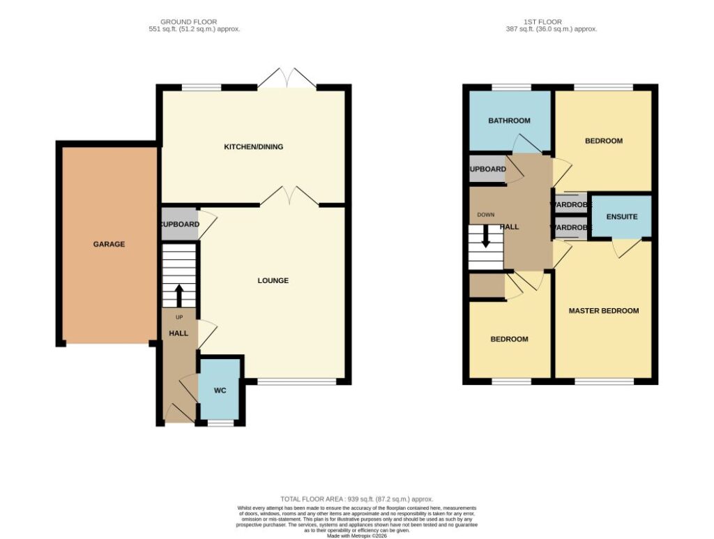 9, Cumnock Drive, Airdrie floorplan