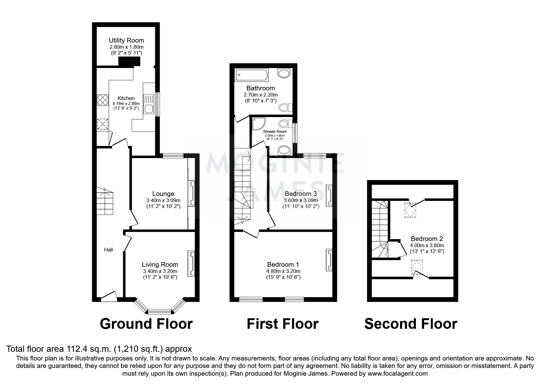 Arran Street, Caerdydd floorplan