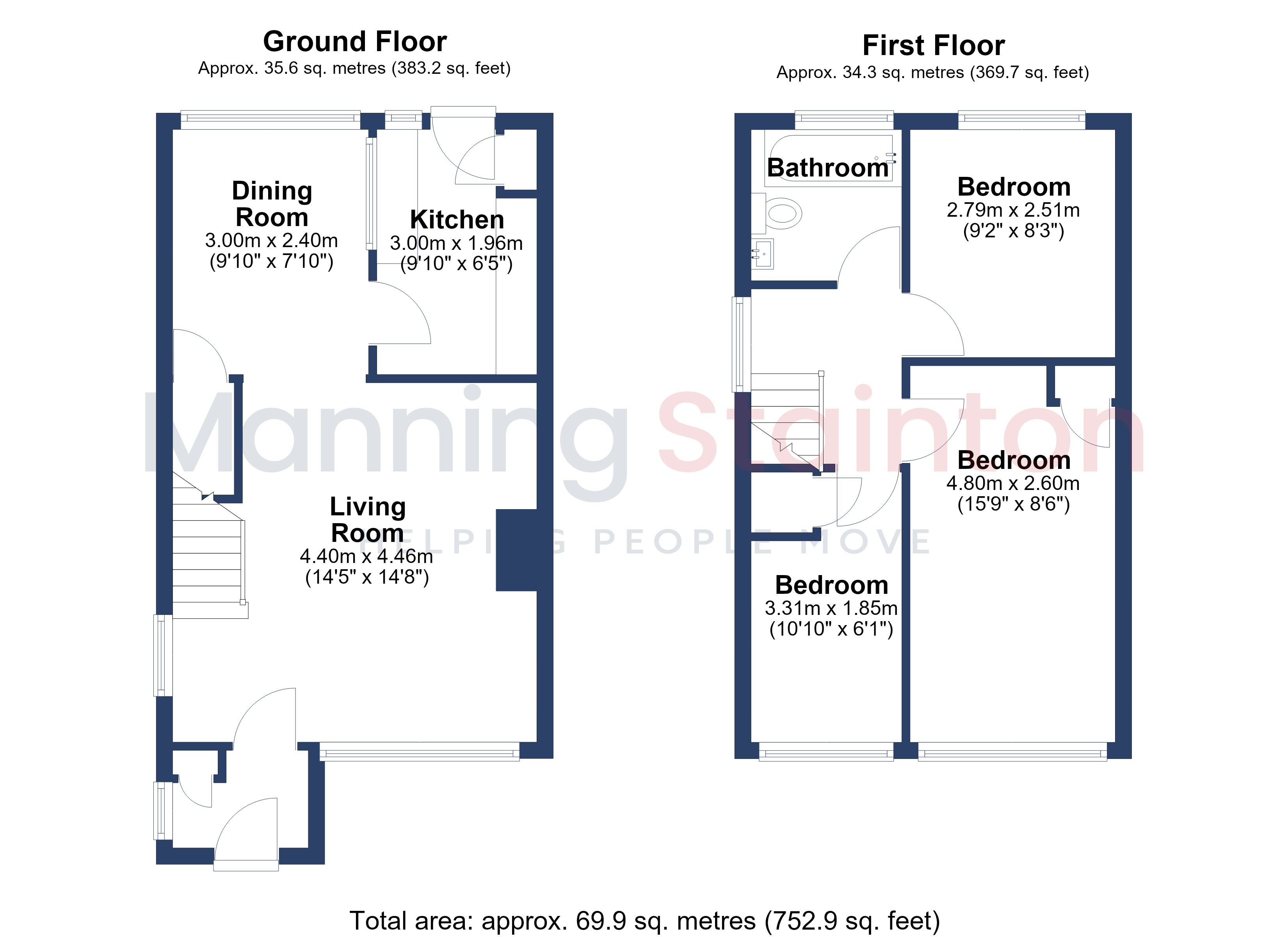36, Birkdale Drive, West Yorkshire floorplan