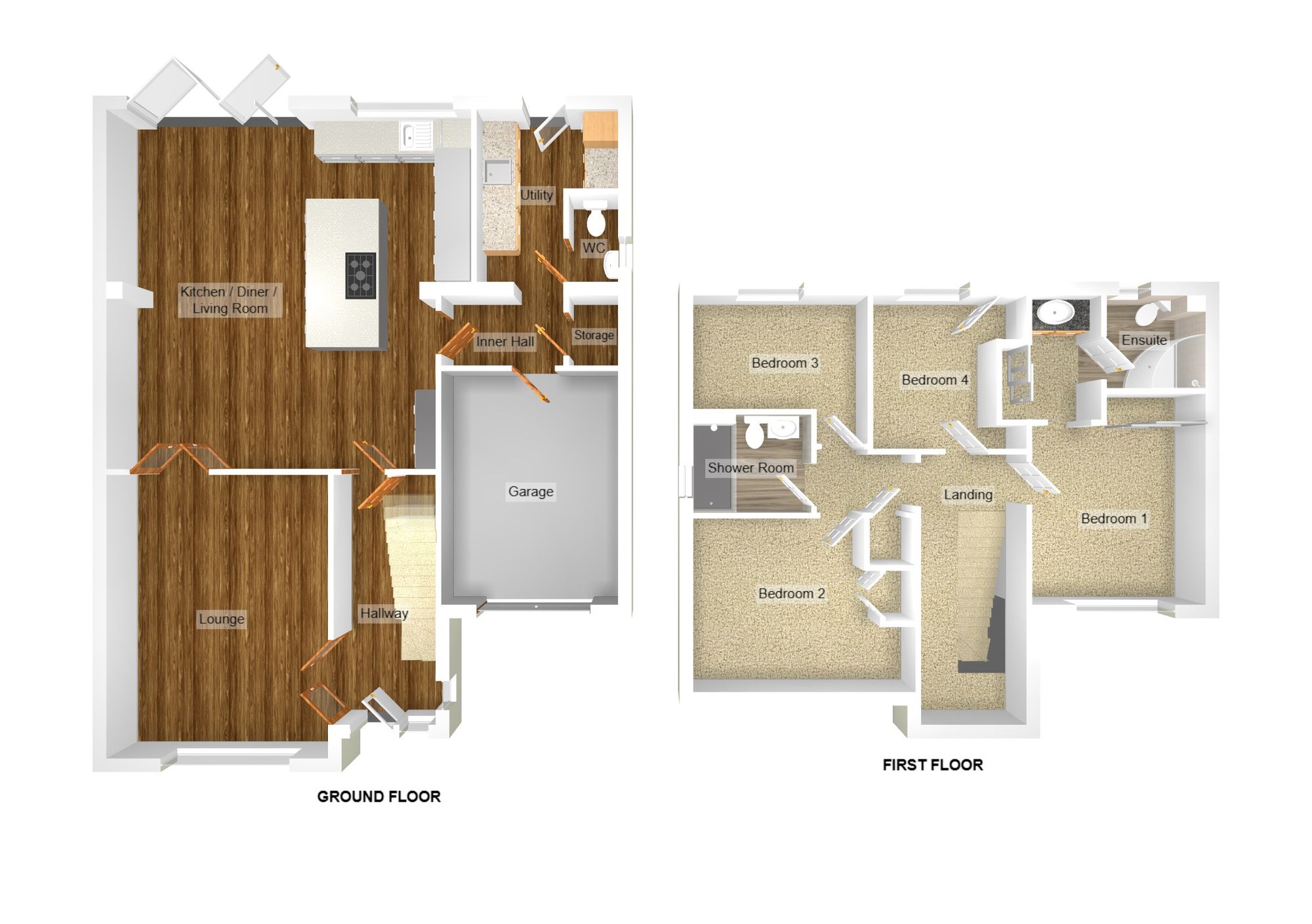 30 Honeysuckle Way, Bridgend floorplan