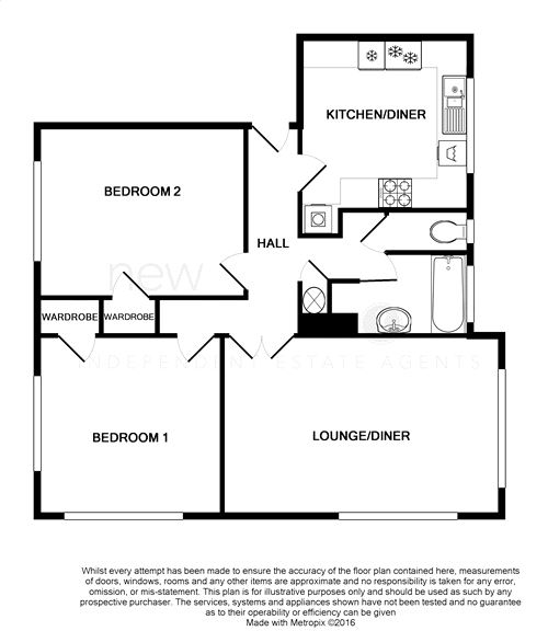 2 Bedrooms Flat for sale in Mayfield Way, Bexhill-On-Sea, East Sussex TN40