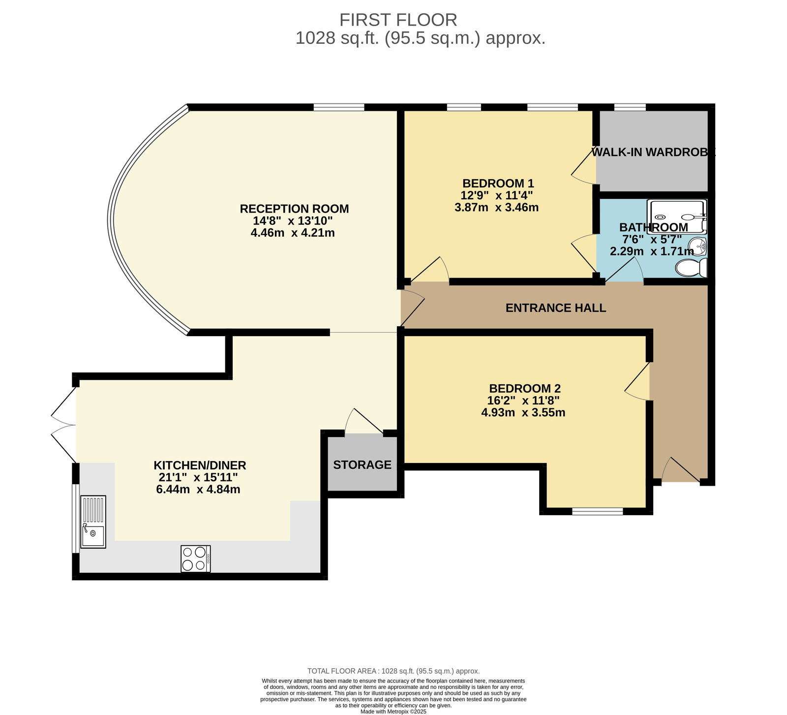 11 Baggeridge House, Roadstone Drive, Dudley floorplan