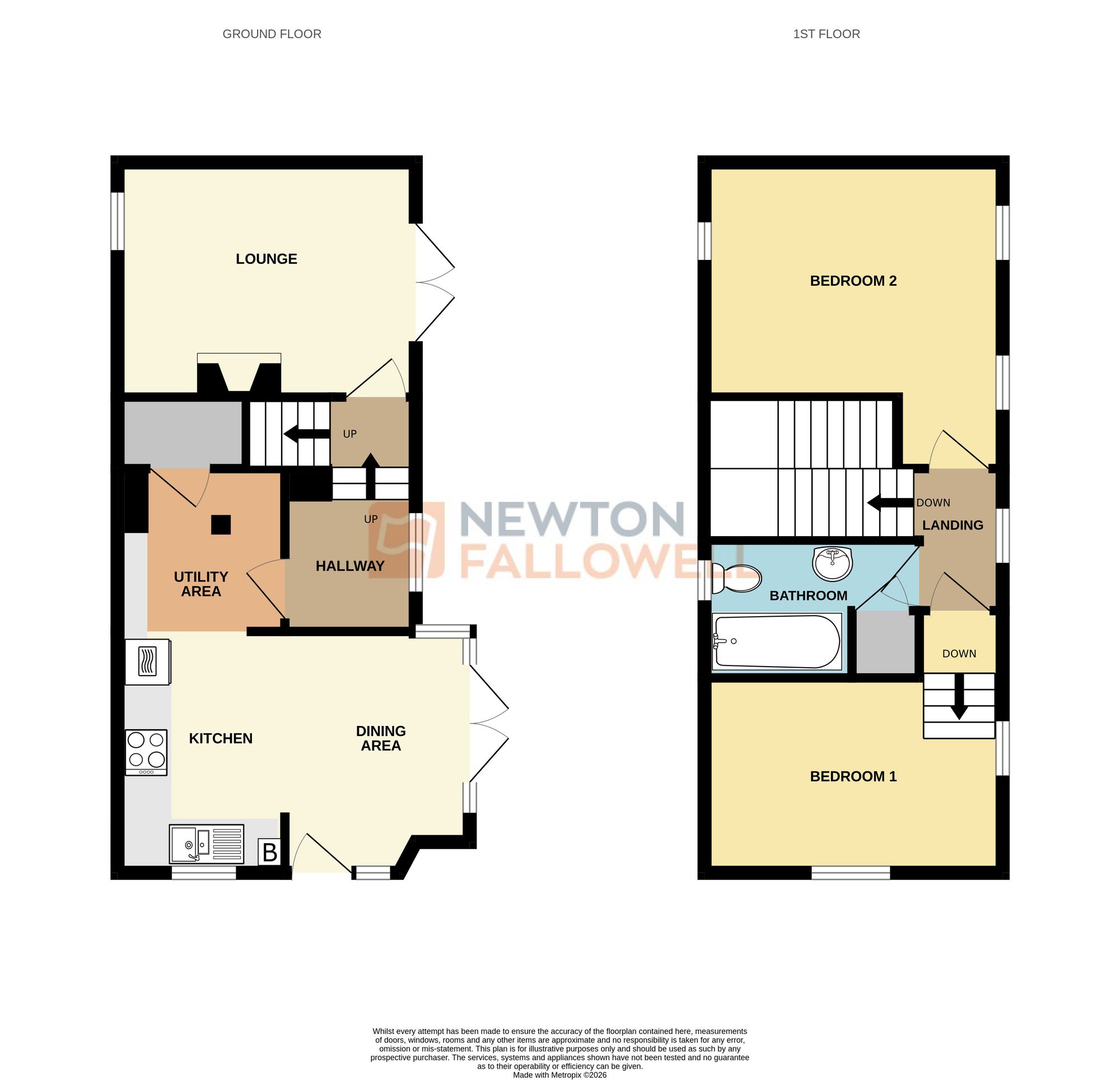 138 Winthorpe Road, Newark floorplan