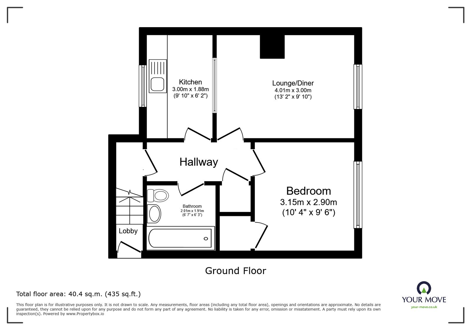 8, Perry Court, Shropshire floorplan