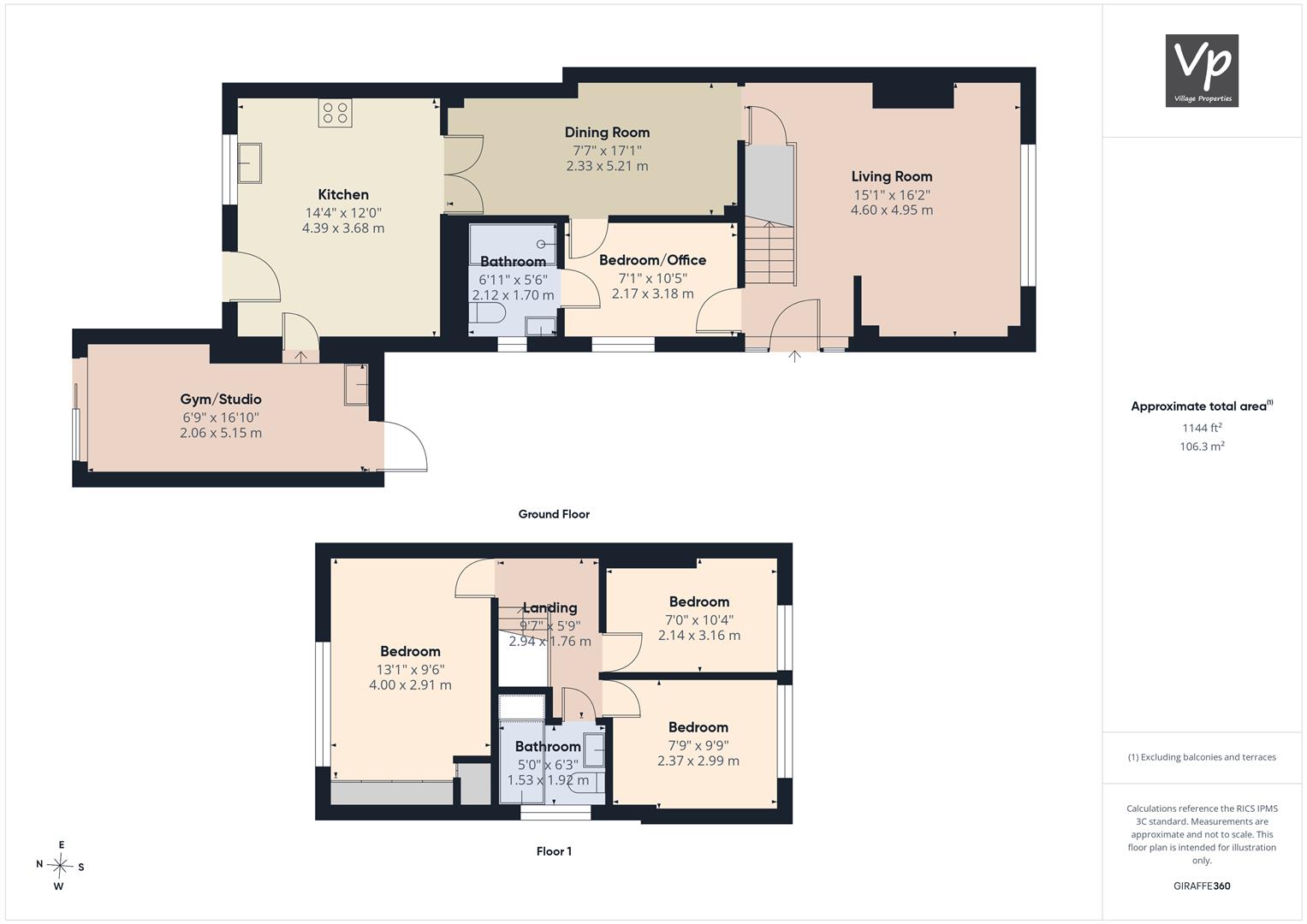 20, Underwood Road, Reading floorplan