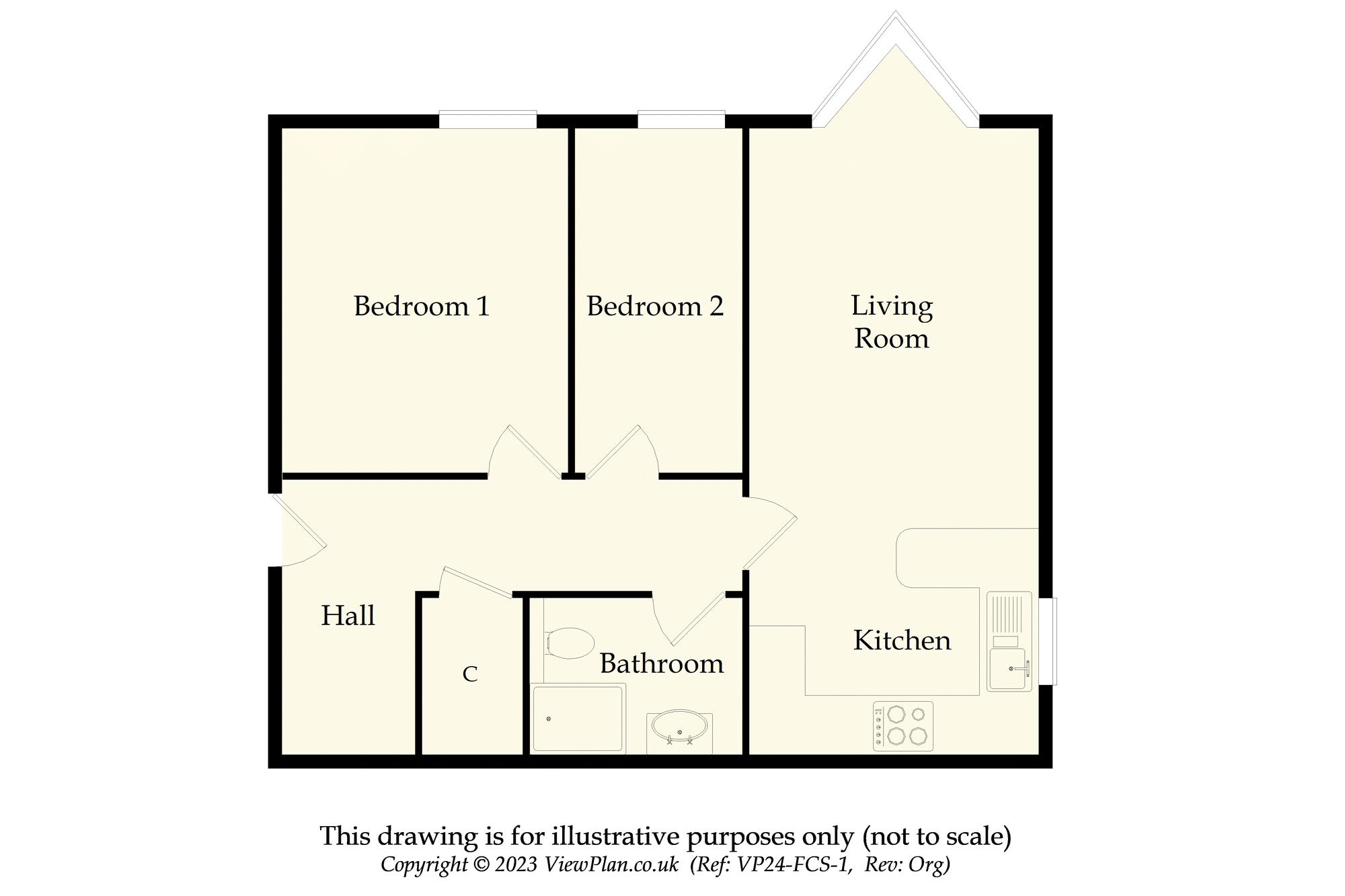 Penarth House, Stanwell Road, Penarth CF64, 2 bedroom property for sale