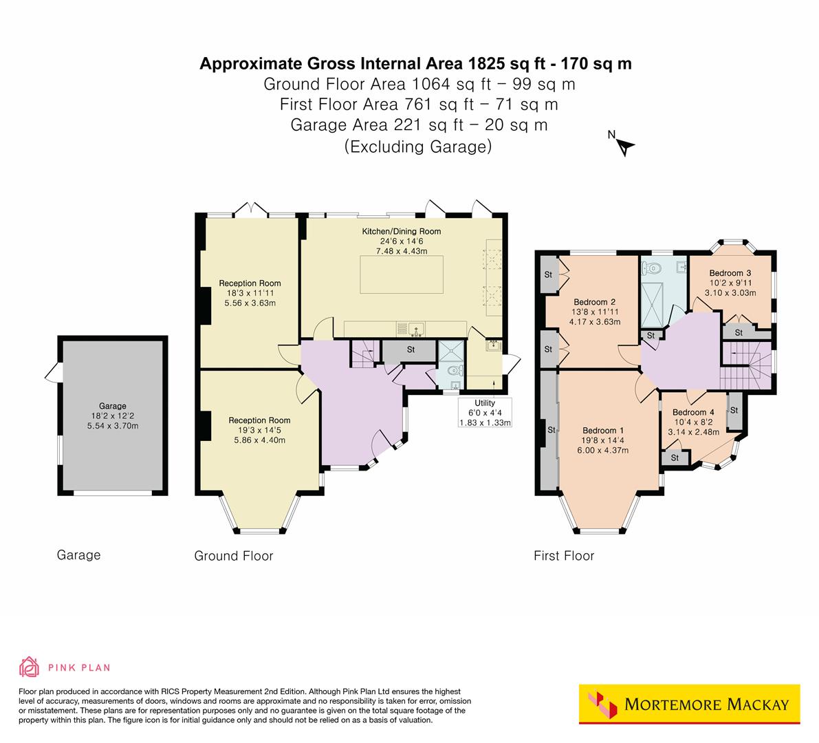 1, Hoodcote Gardens, London floorplan