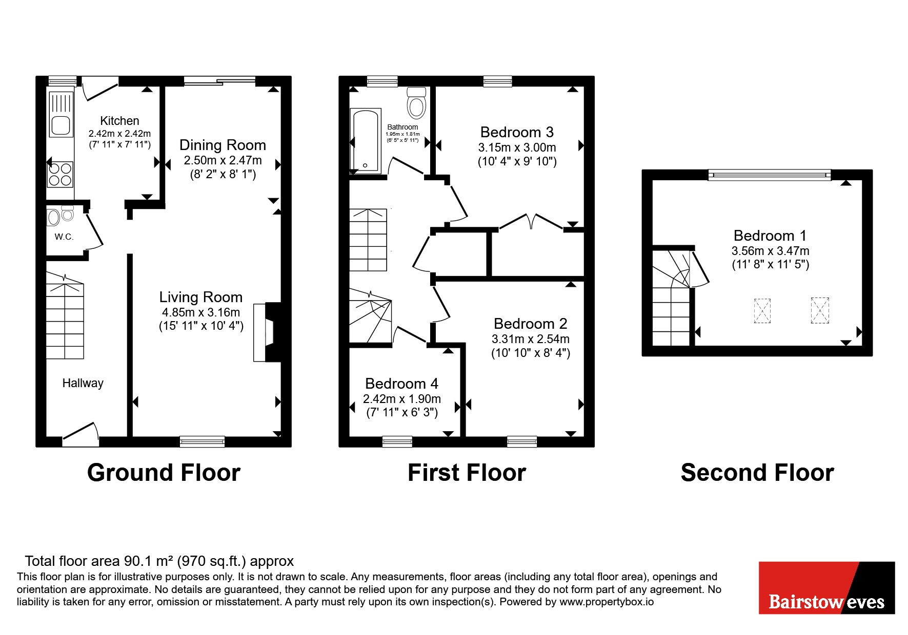 St. Johns Close, Rainham floorplan