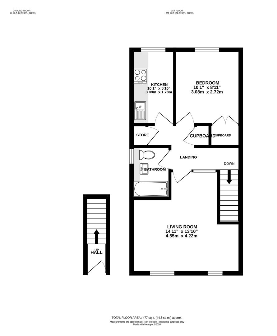 45, Abenberg Way, Brentwood floorplan