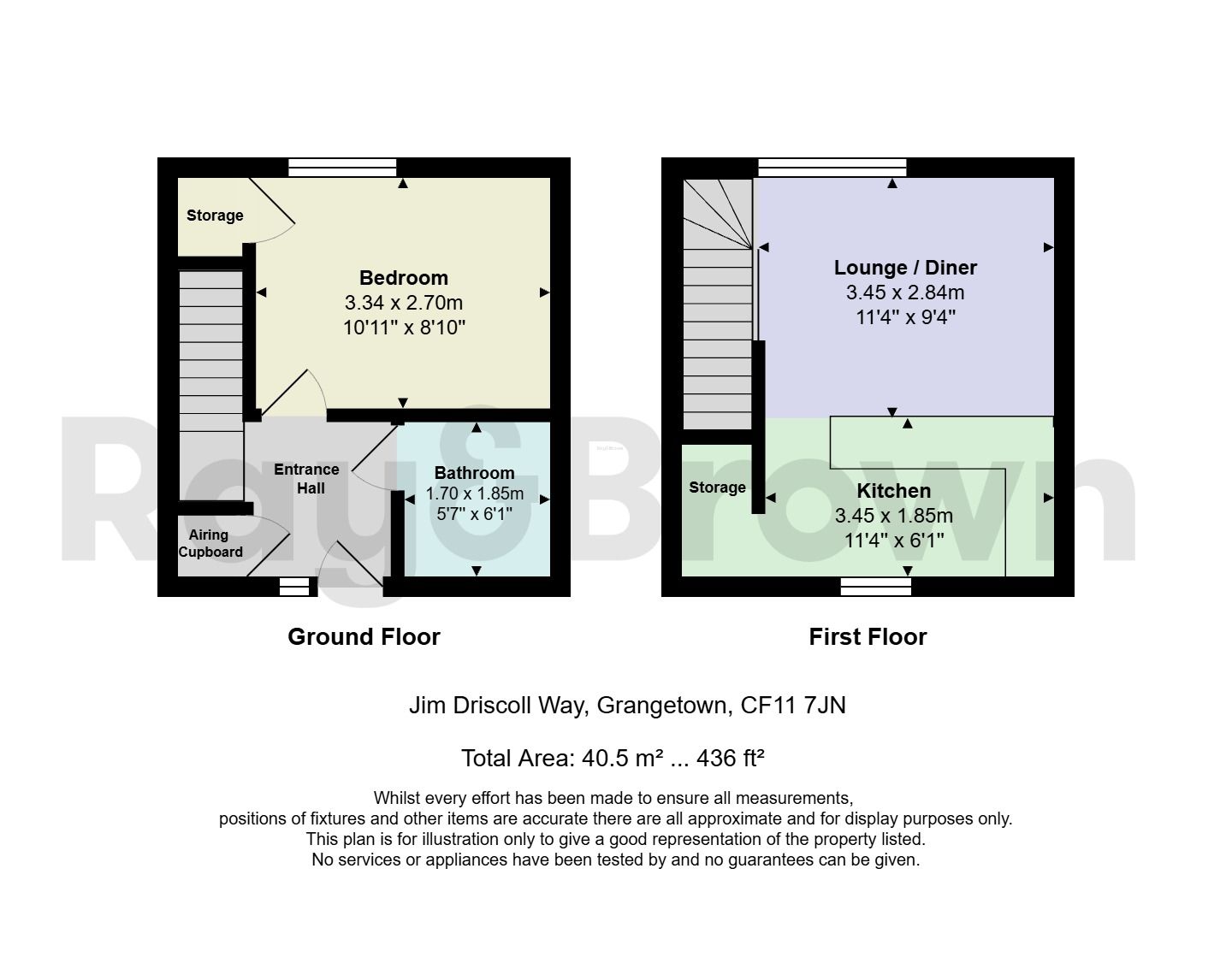 76 Jim Driscoll Way, Cardiff floorplan
