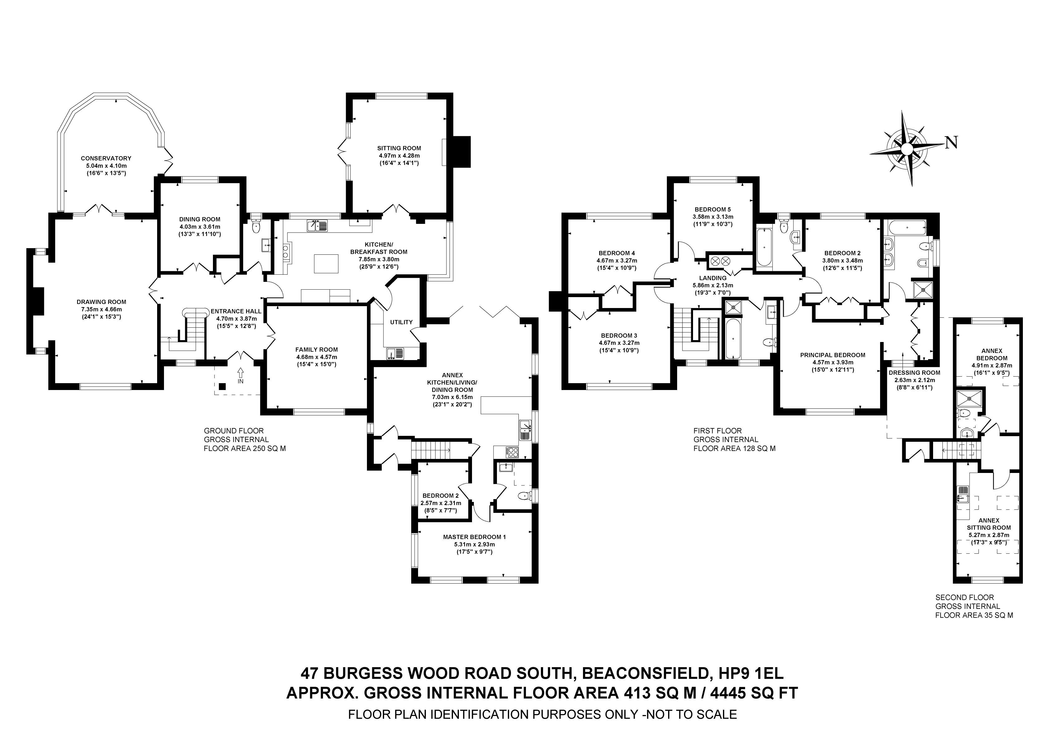 47, Burgess Wood Road South, Buckinghamshire floorplan